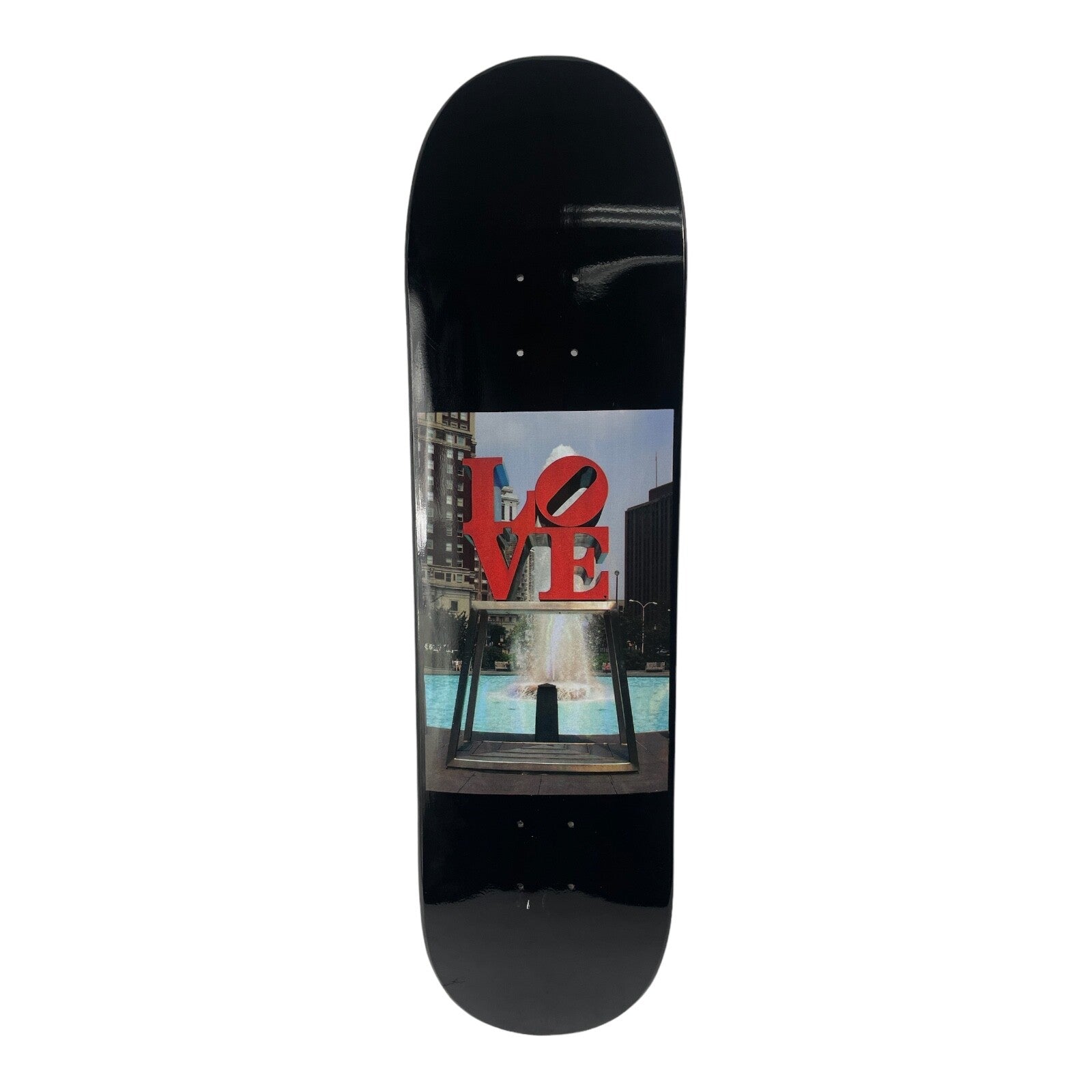 Love Park PA Skateboard deck Full dip Black Hard rock Canadian maple 8.25"