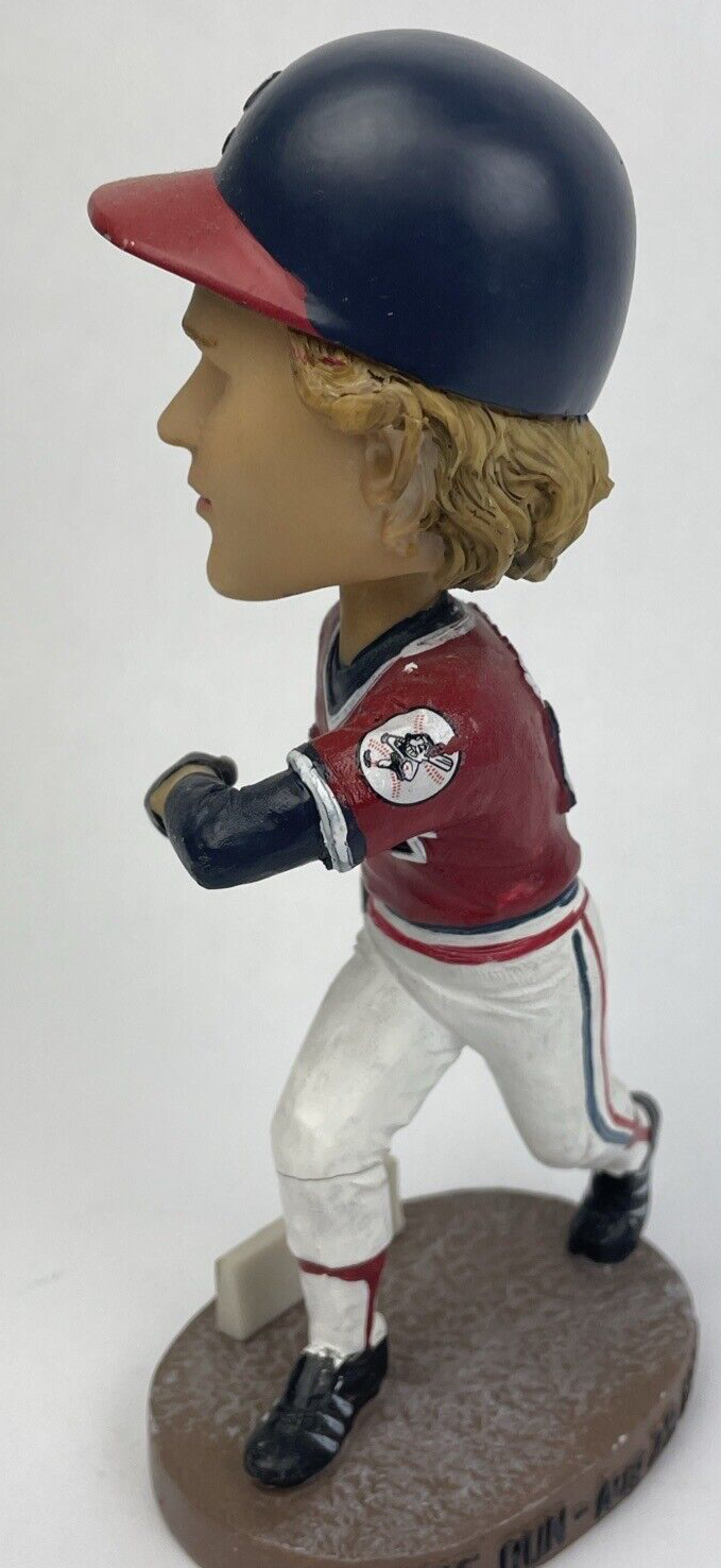 Cleveland Indians Guardians SF Giants Duane Kuiper Bobblehead Signed Broken Bat