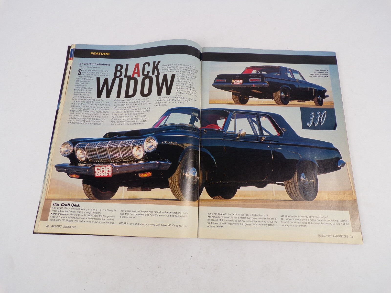 August 2003 Car Craft Engine Power 911 hp Big Block Chevy Battle of Titans