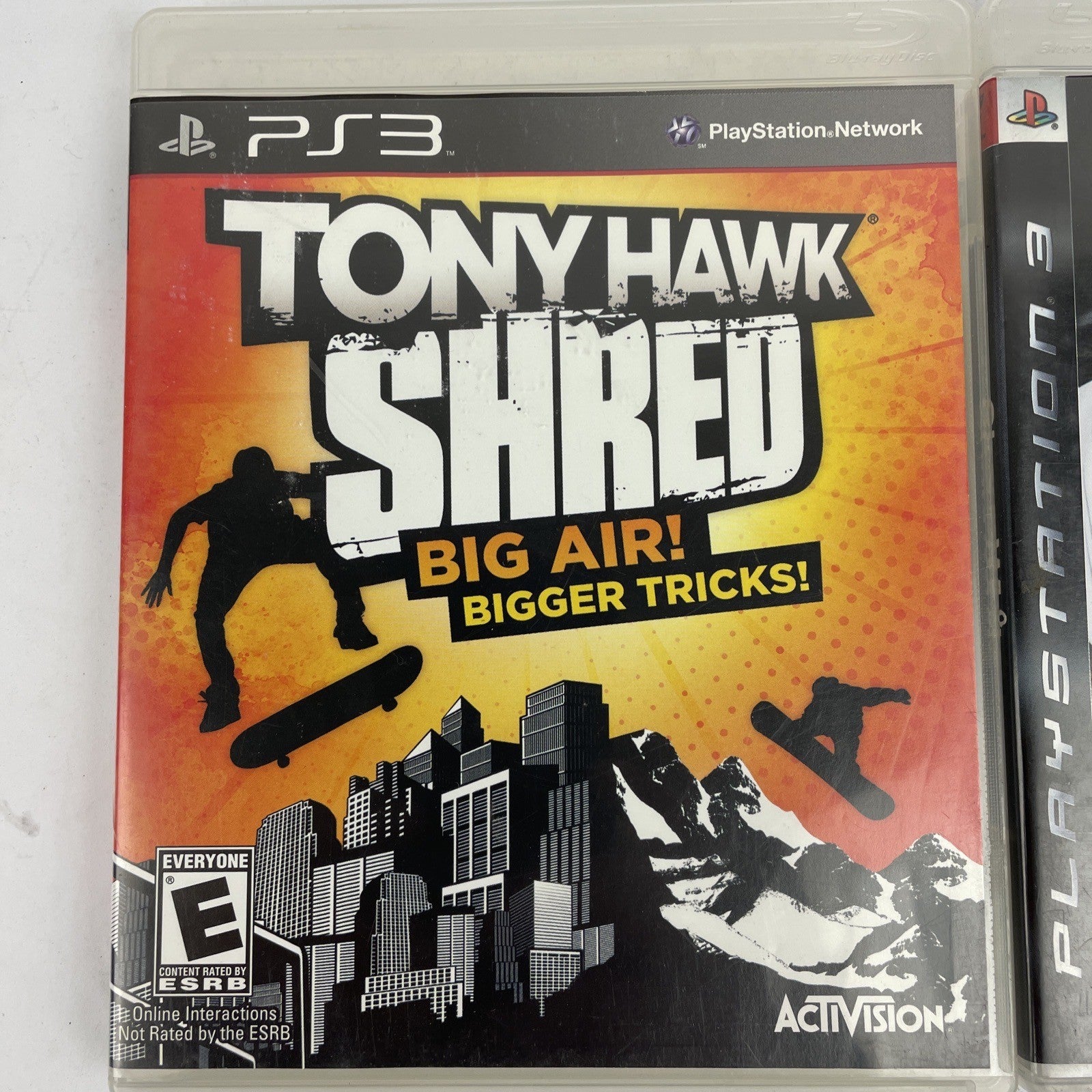 Tony Hawk Shred " Big Air " + Shaun White - Snowboarding PS3 PlayStation 3