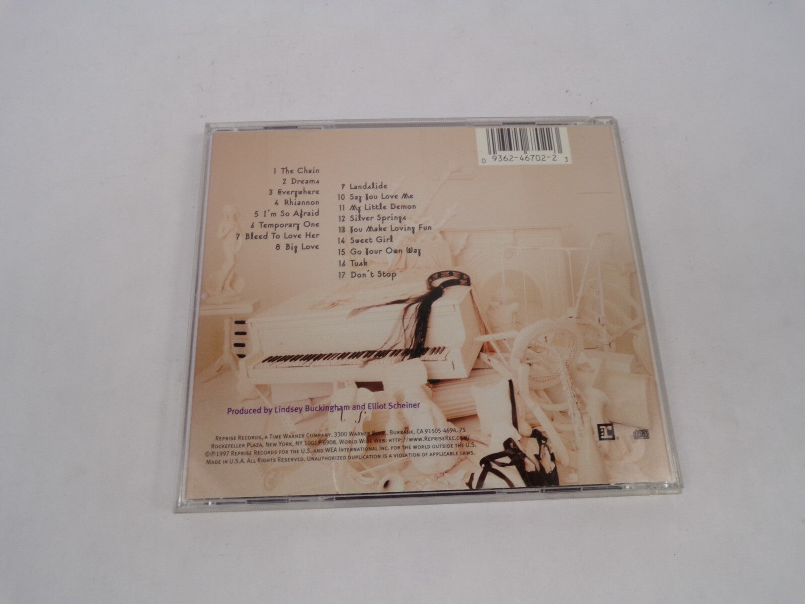 Fleetwood Mac The Dance The Chain Dreams Everywhere Rhiannon Temporary OneCD#63