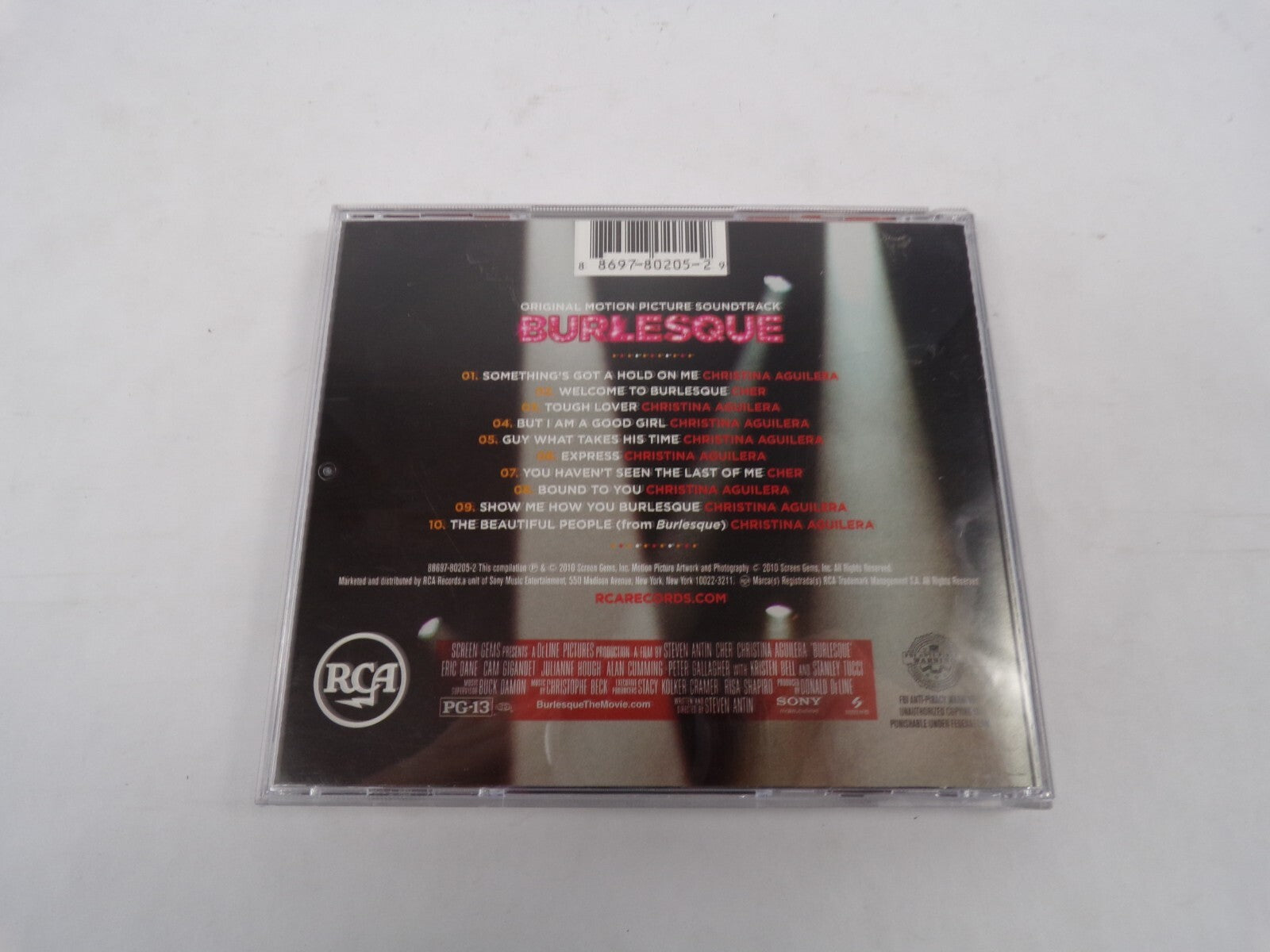 Burlesque Original Motion Picture Soundtrack Something's Got A Hold On Me CD#26