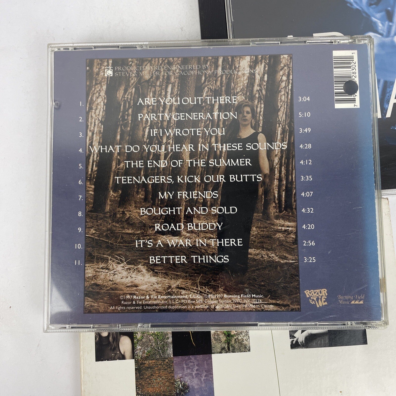 3 x DAR WILLIAMS Audio CDs, End of the Summer, the green world, OUT THERE LIVE