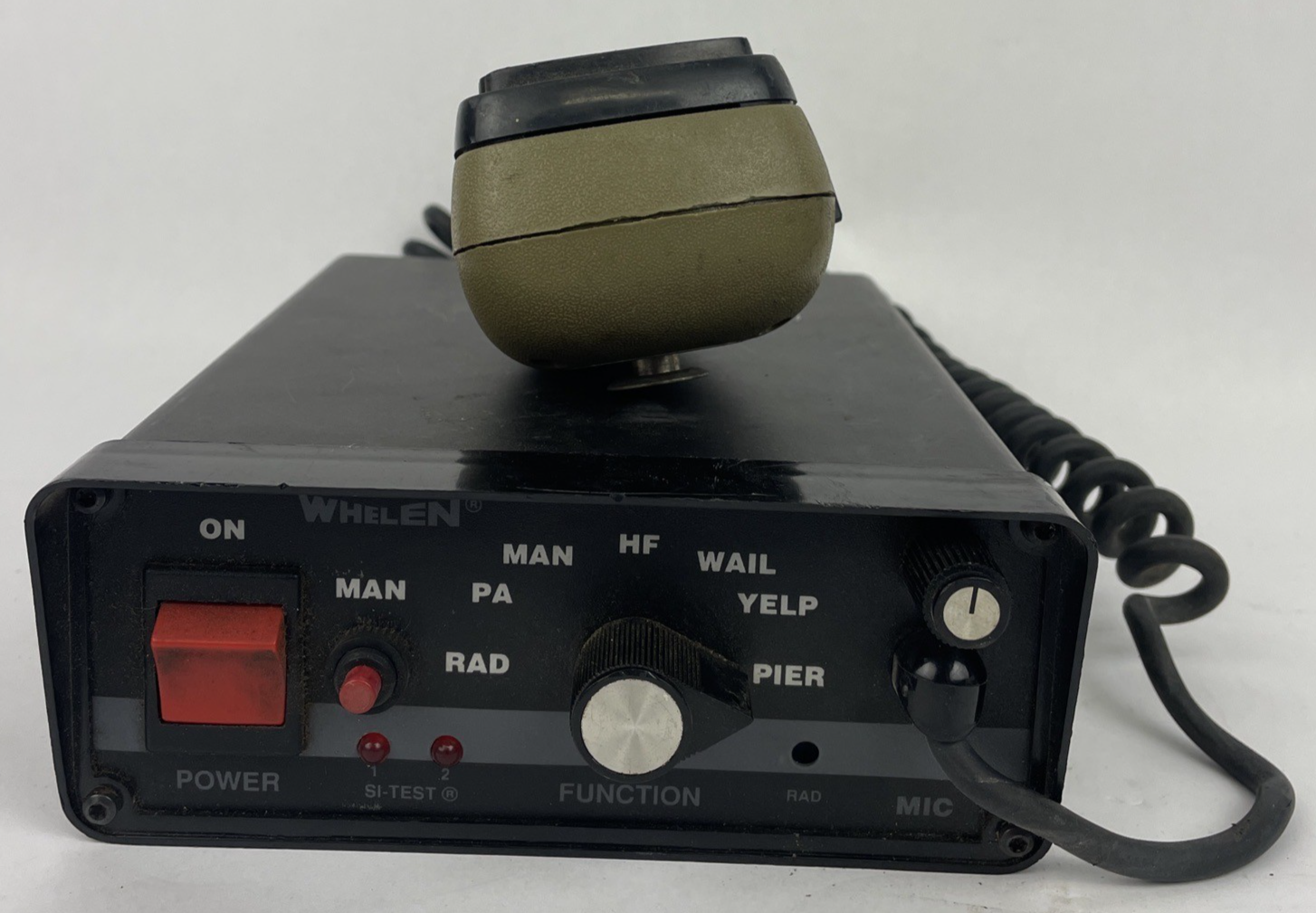 Whelen 295SL100 12V 200 Watt Speaker Controller With Microphone & Wiring Harness