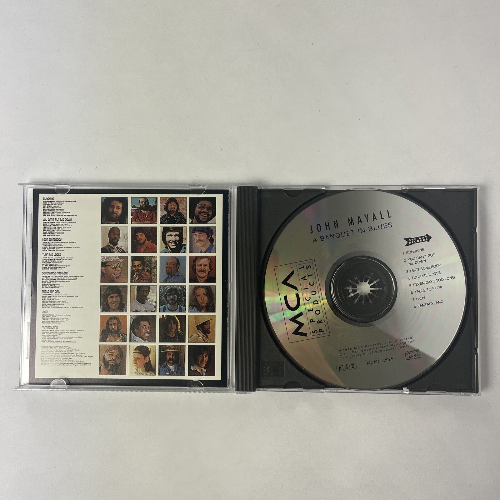John Mayall - A Banquet in Blues  (CD, Feb-1993, One Way Records)  #29 