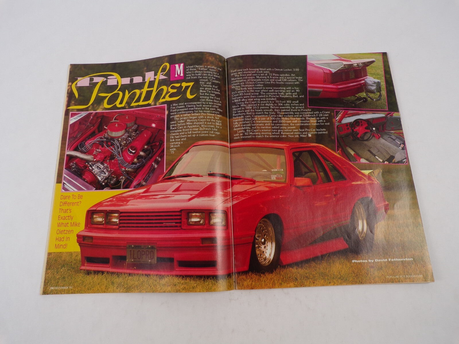 July 1992 Hot Rodding Magazine Legal Eagles: 5.0 Mustang Super Section: Street