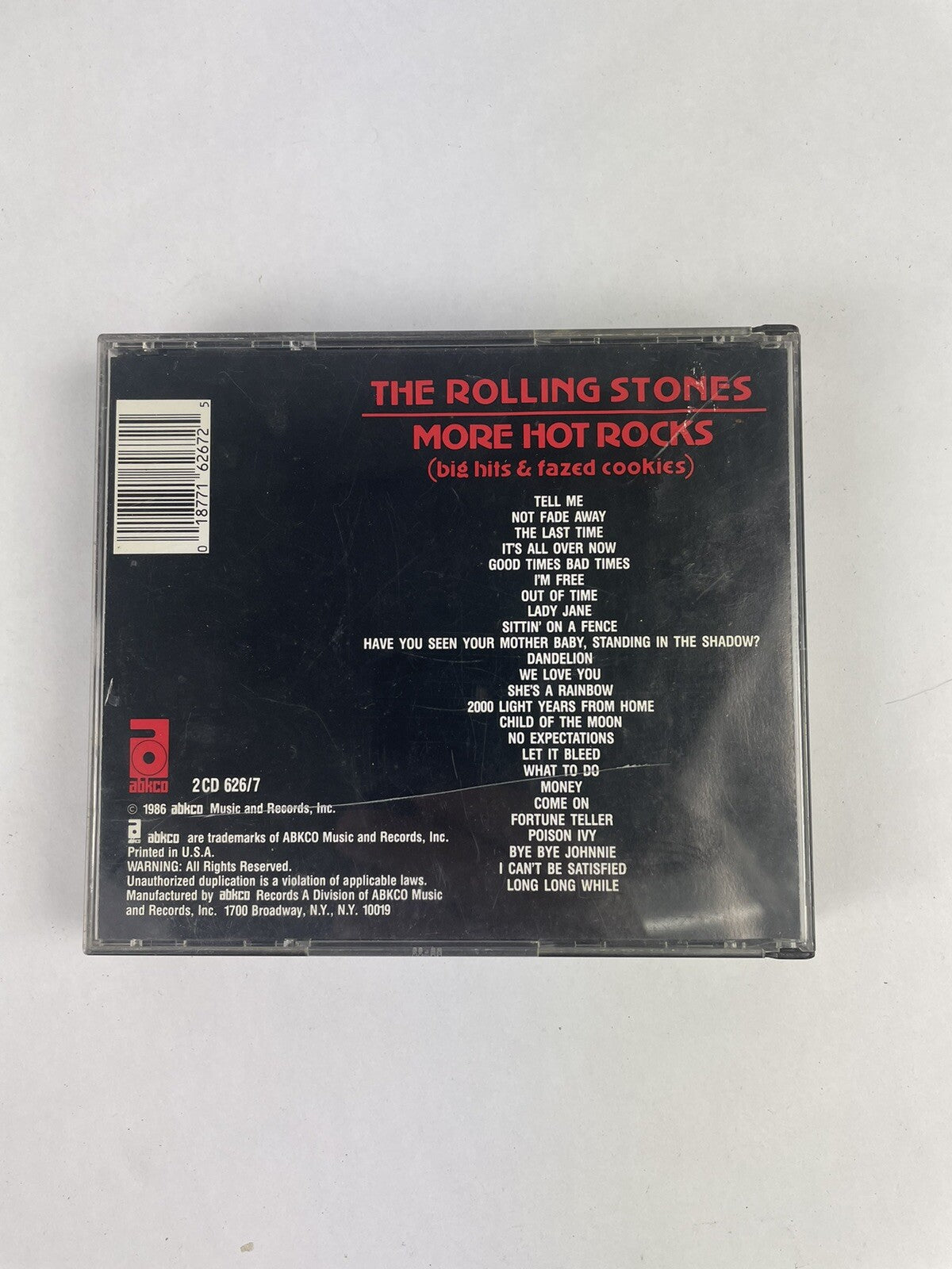 The Rolling Stones - More Hot Rocks (Big Hits & Fazed Cookies) CD      #8