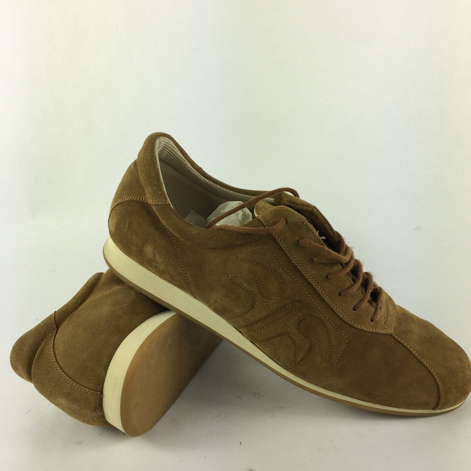 Genuine Farrutx Stylish Sneakers Style Brown Shoes for Men Size 44