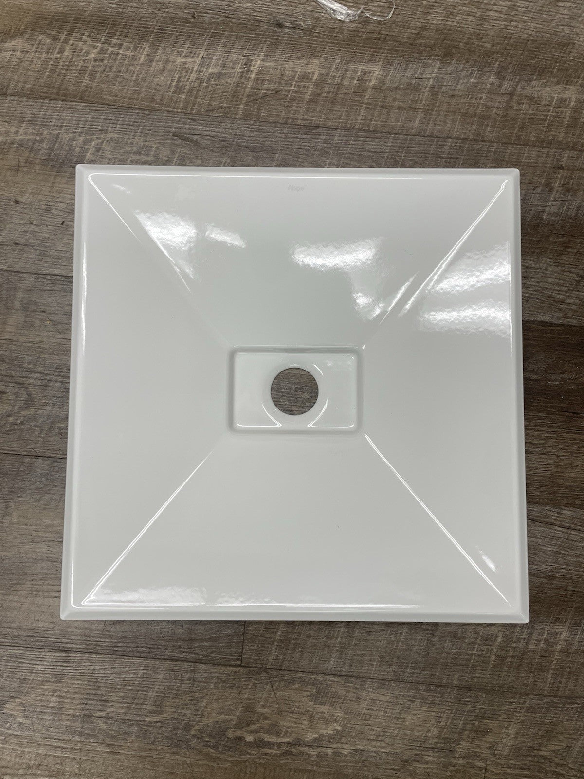 Alape Built-In Rectangular Basin EB.KF400 Sink White 16 x 16 inches