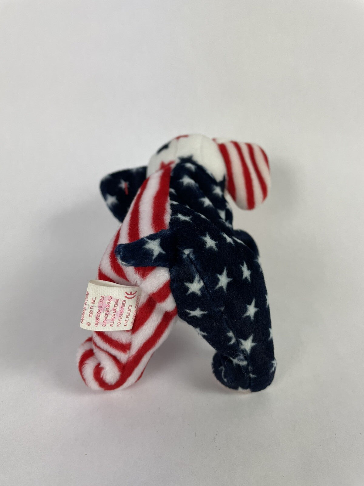 Righty 2000 Elephant Ty Beanie Baby - WITH ERRORS - Mint Condition