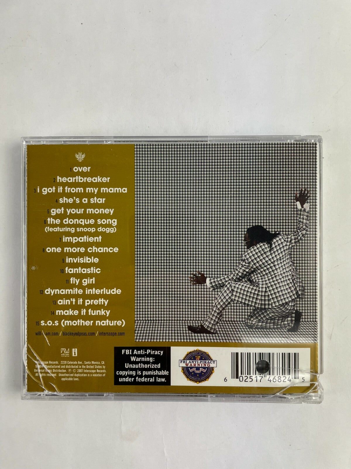 Will.I.am Songs About Girls Disc Q11