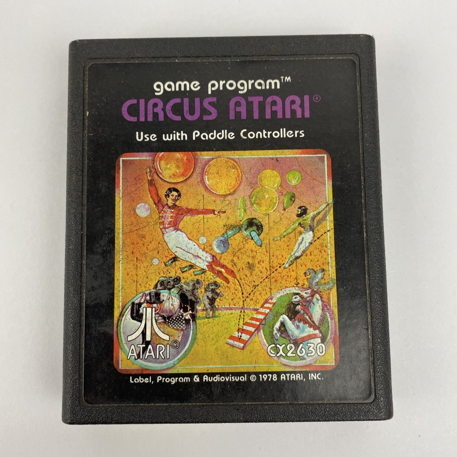 Circus Atari (Atari 2600, 1978) Tested Vintage Retro Video Game Cartridge only