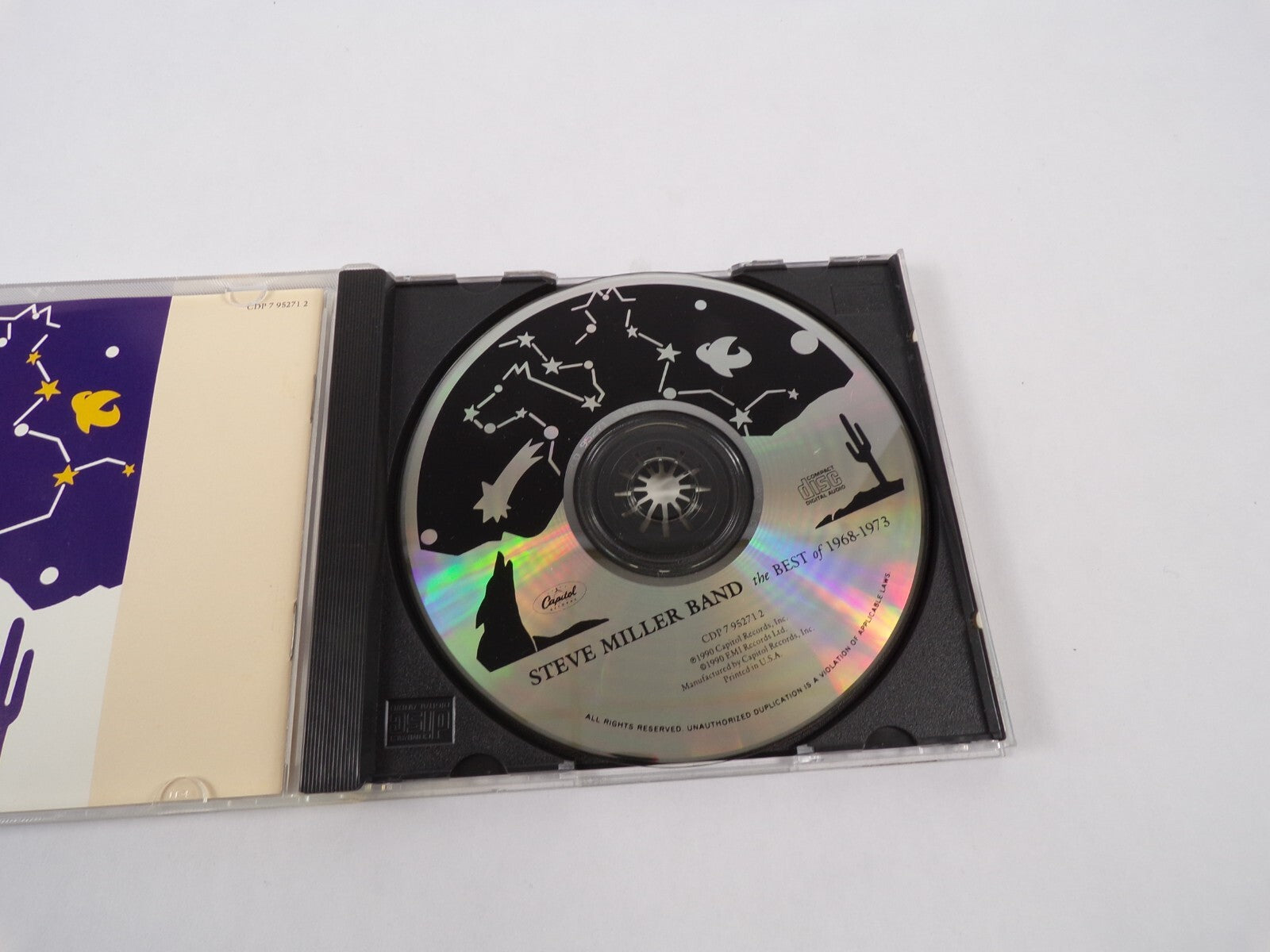 Steve Miller Band The Best Of The Joker Living In The U.S.A My Dark Hour CD#59