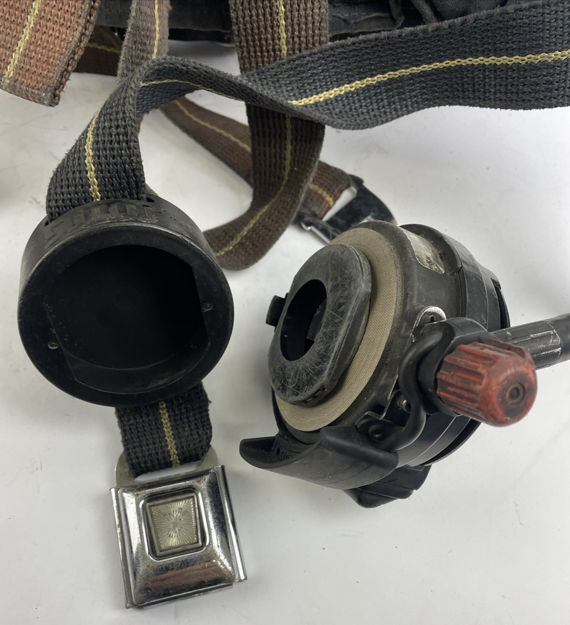 SCOTT SAFETY 4.5 4500 SCBA Air Pack Harness EZ-Flow Air Pak Plus with Sensor M