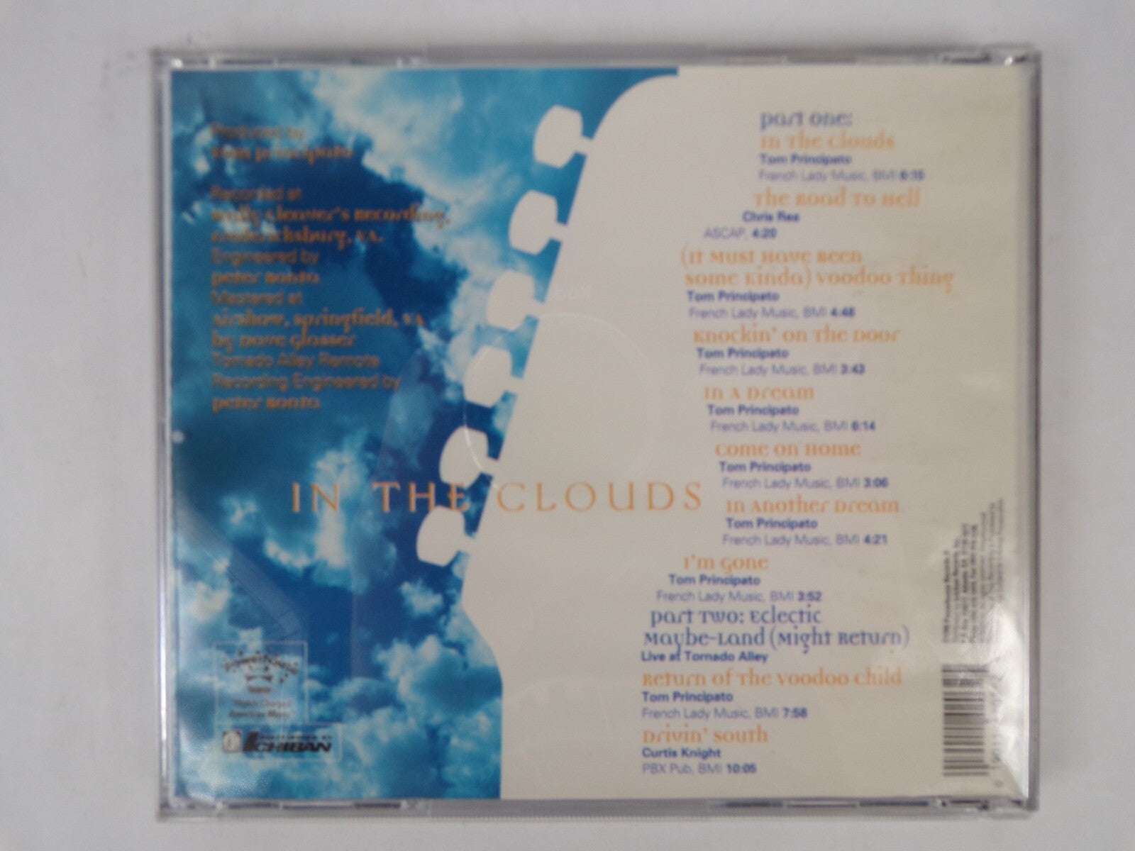 Tom Principato In The Clouds The Road To Hell In A Dream Come On Home CD #9