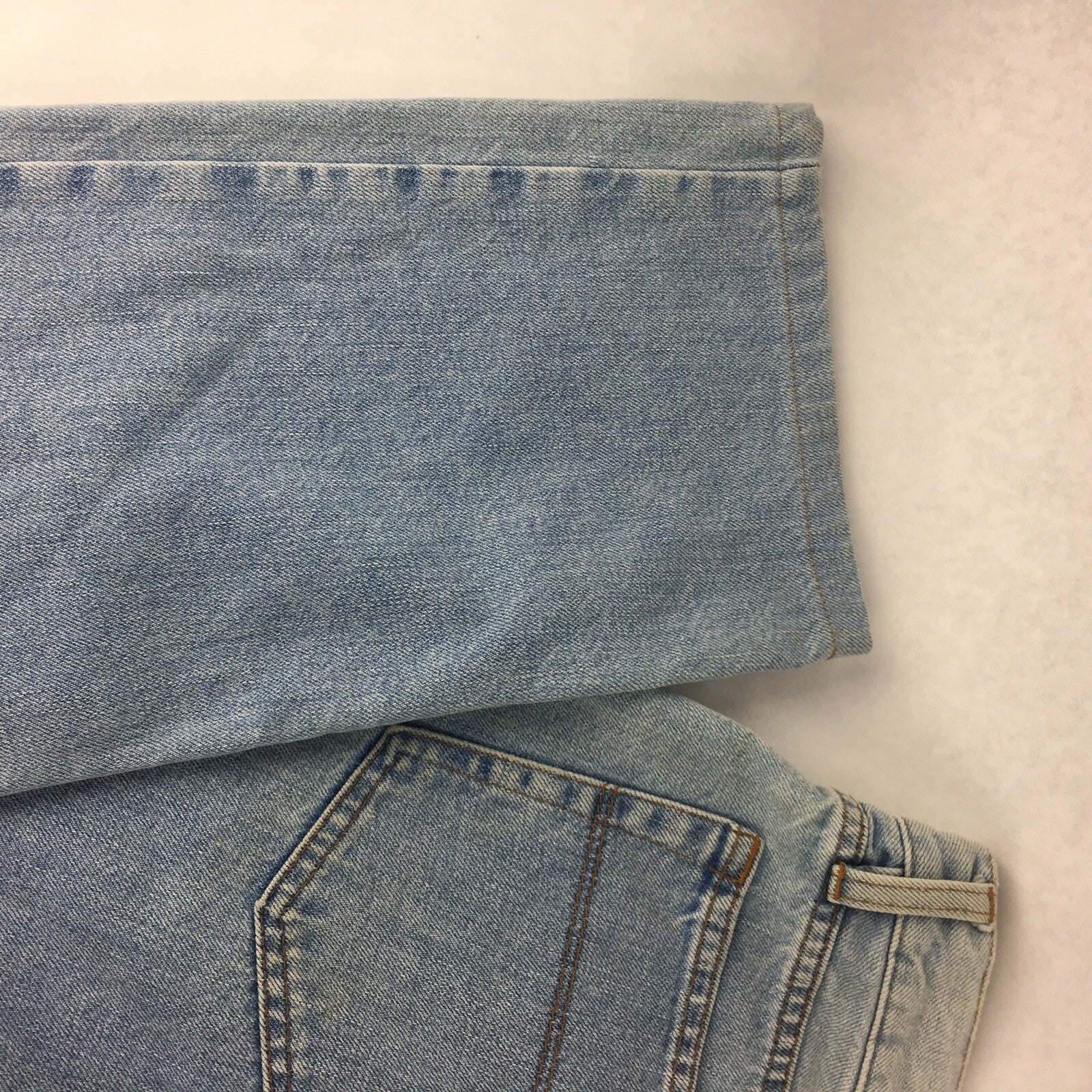 CERRUTI  Blue Cotton Denim Mens Jeans Straight W32 L32 Very Good  