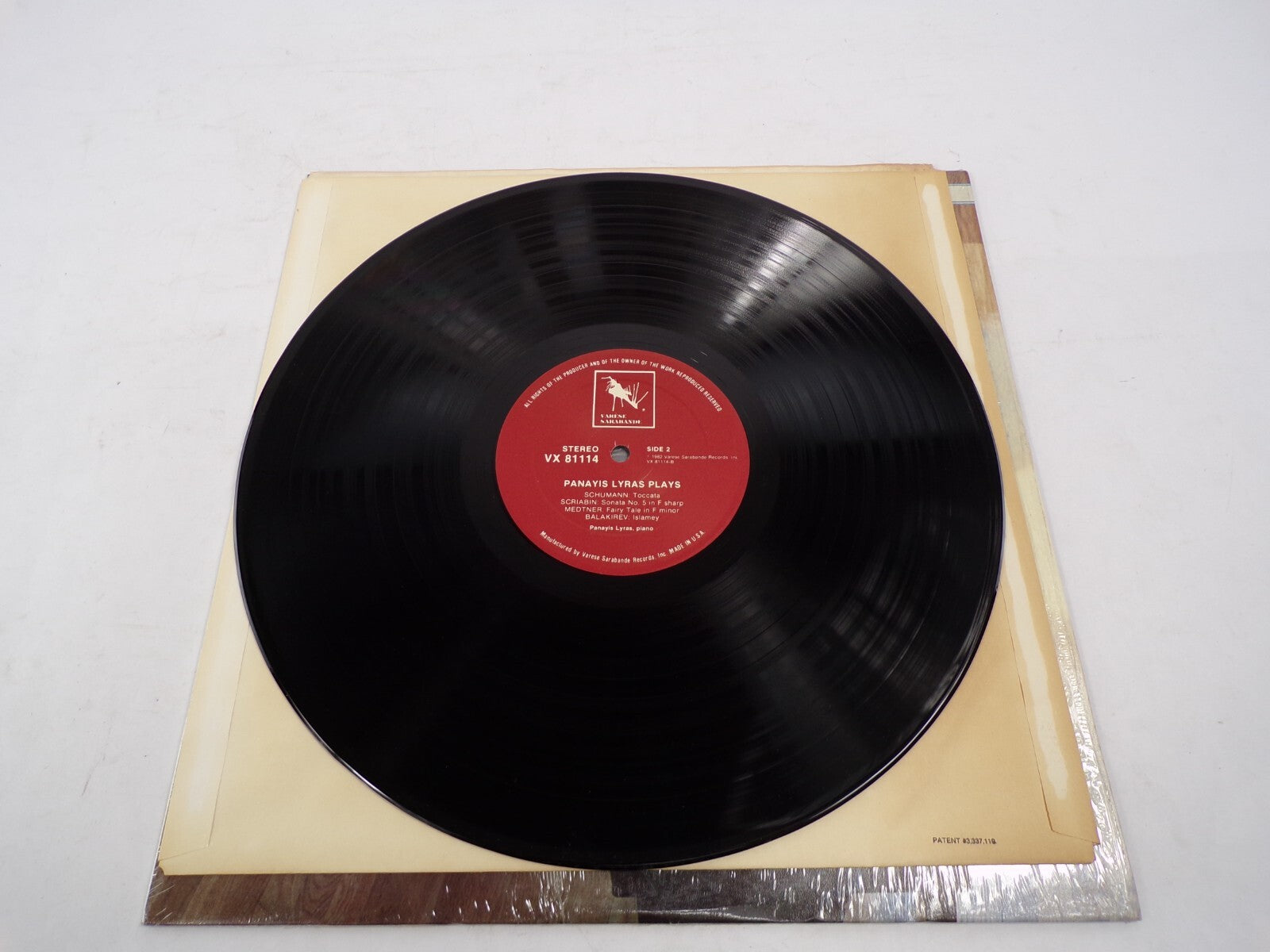Panayis Lyras Silver Medal Winner The Van Cliburn Competition Vinyl Record
