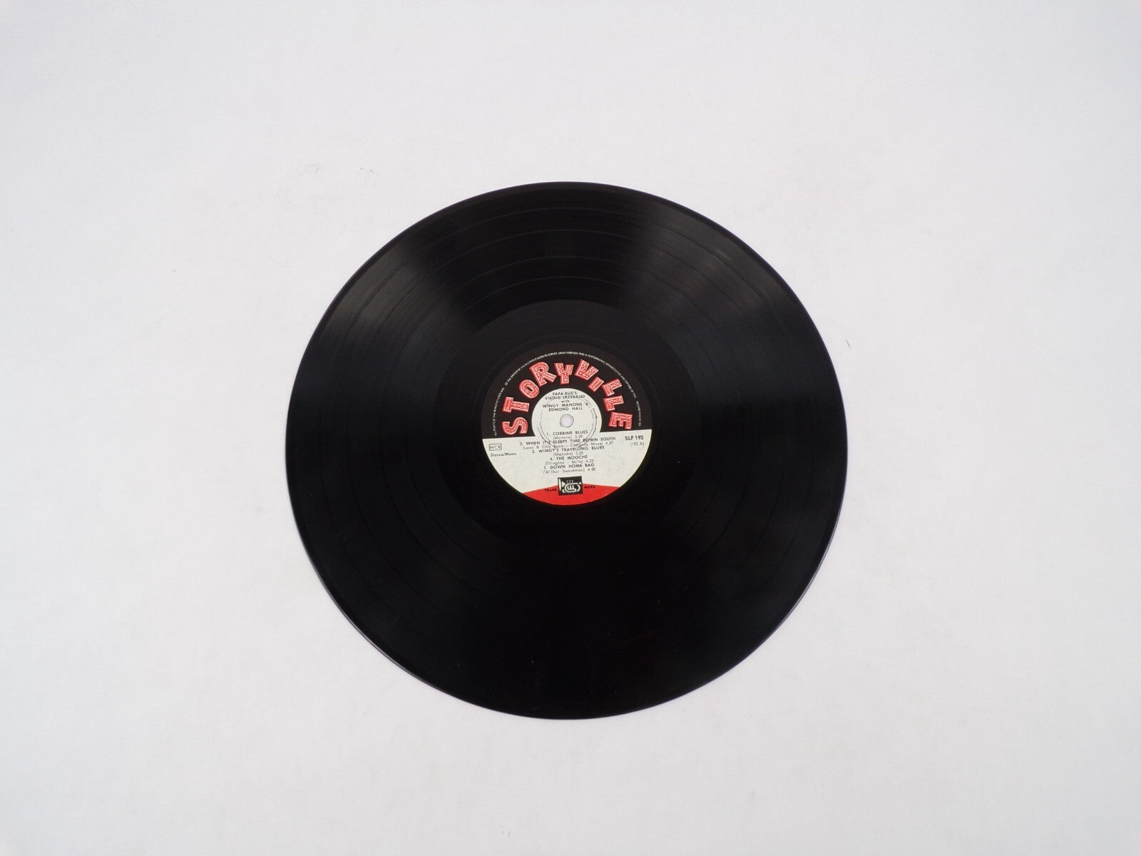 Papa Bue's Diking Jazzband With Wingy Manone & Edmond Hall Vinyl Record