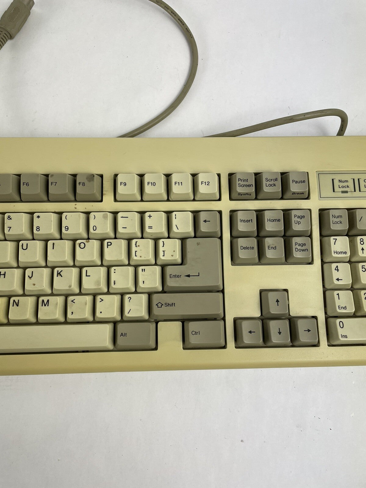 Chicony KB-5311 (DIN-5) AT Connector Vintage Mechanical Computer Keyboard