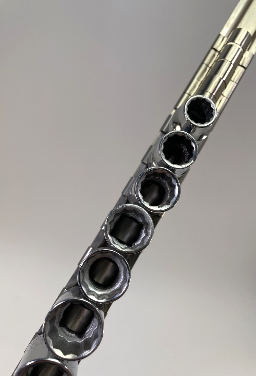 Craftsman =V= USA 3/8" Drive 12pt METRIC 11 Pc 9mm - 19mm Shallow Socket Set