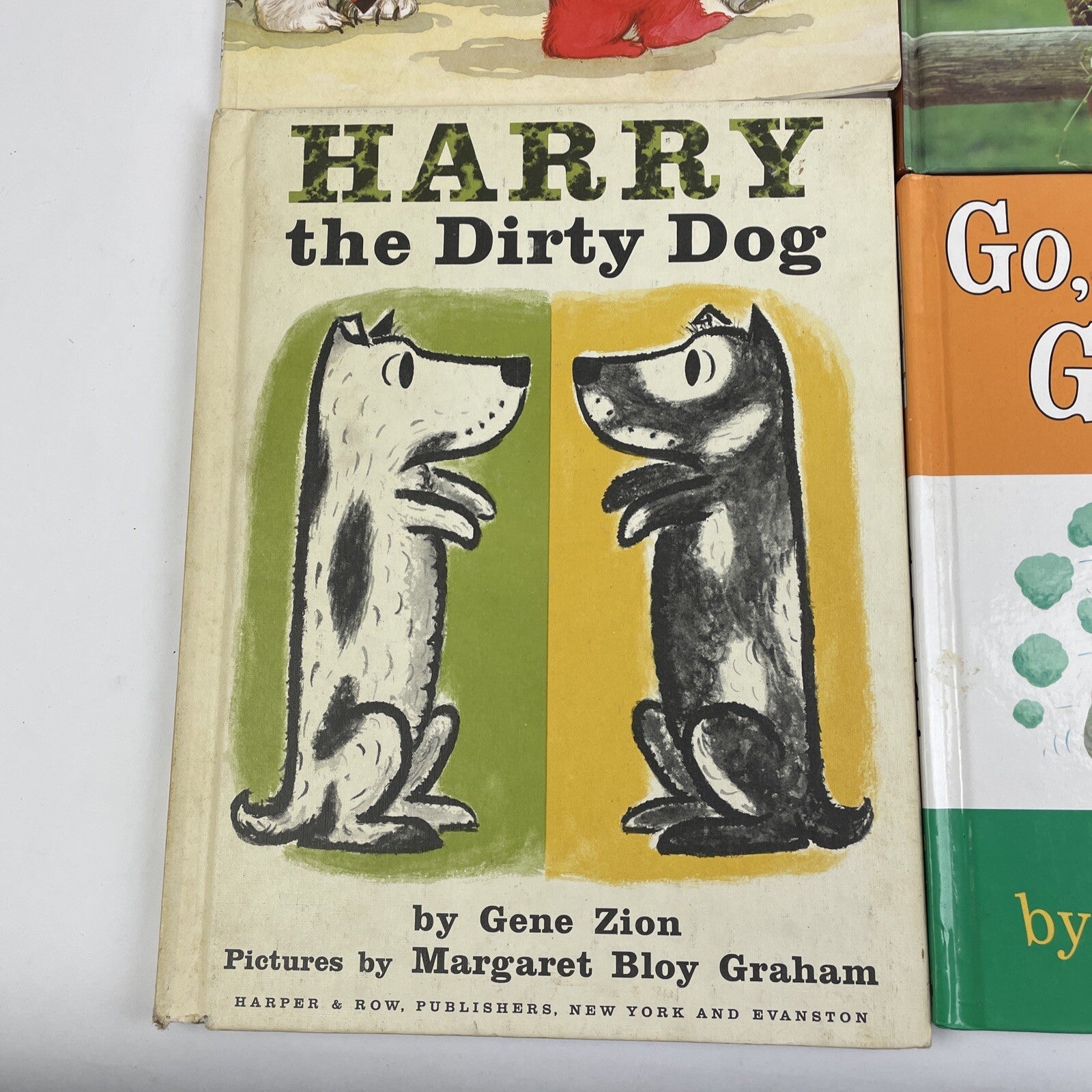 Children's Book Lot of 6 Go Dog Go! Judy's Pony Harry the Dirty Dog Keep Trying