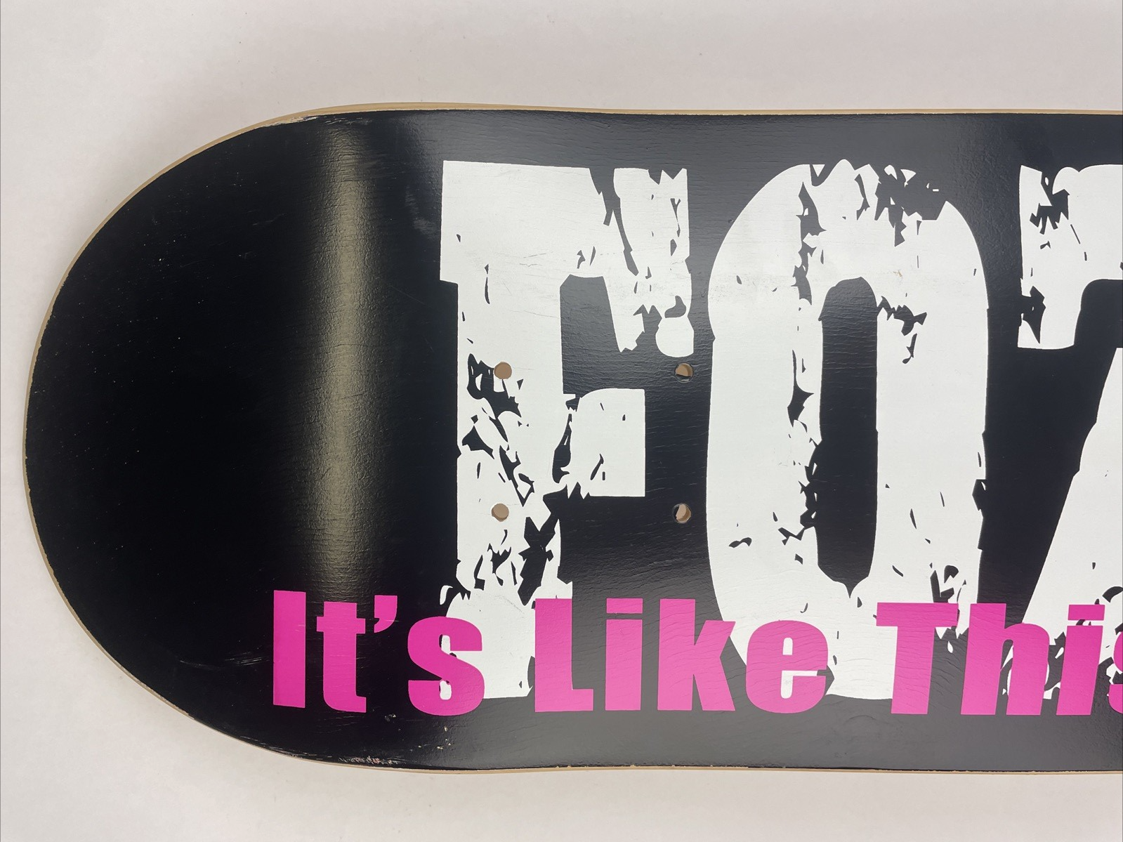 Colorado Skateboarding Fozine Skate Video #2 Skateboard Deck " Its Like This "