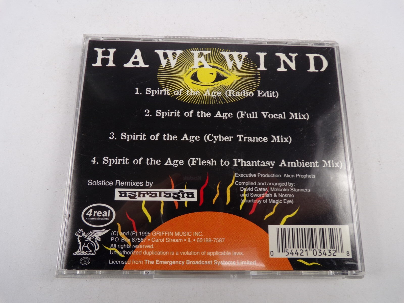 Hawkwind Spirit Of The Age Spirit Of The Age Full Vocal Mix CD#25