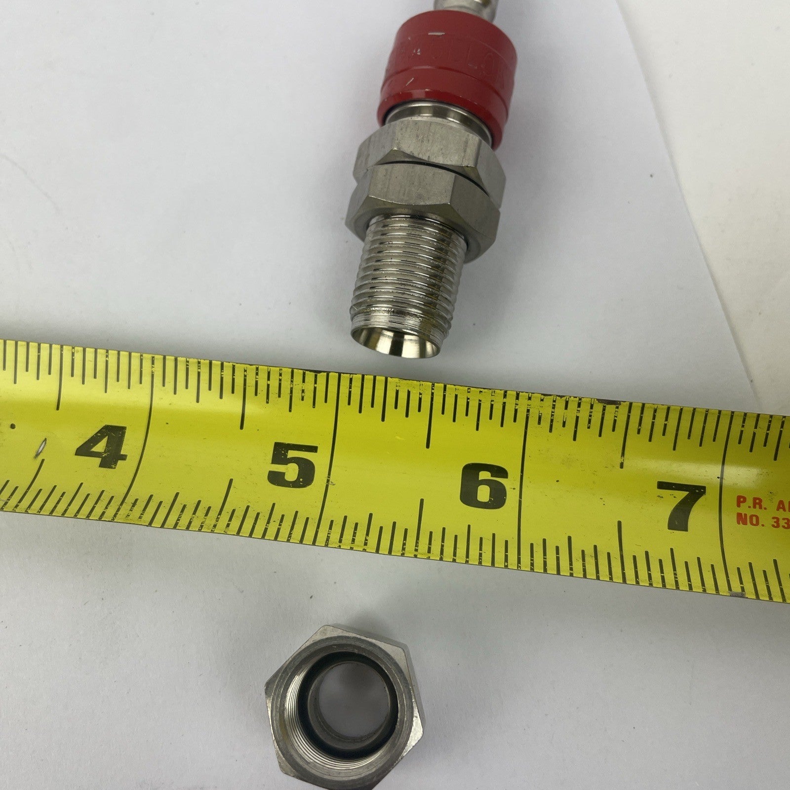OEM Swagelok Stainless quick connect Stem Fitting SS-316 - QC6 1/2" male NPT