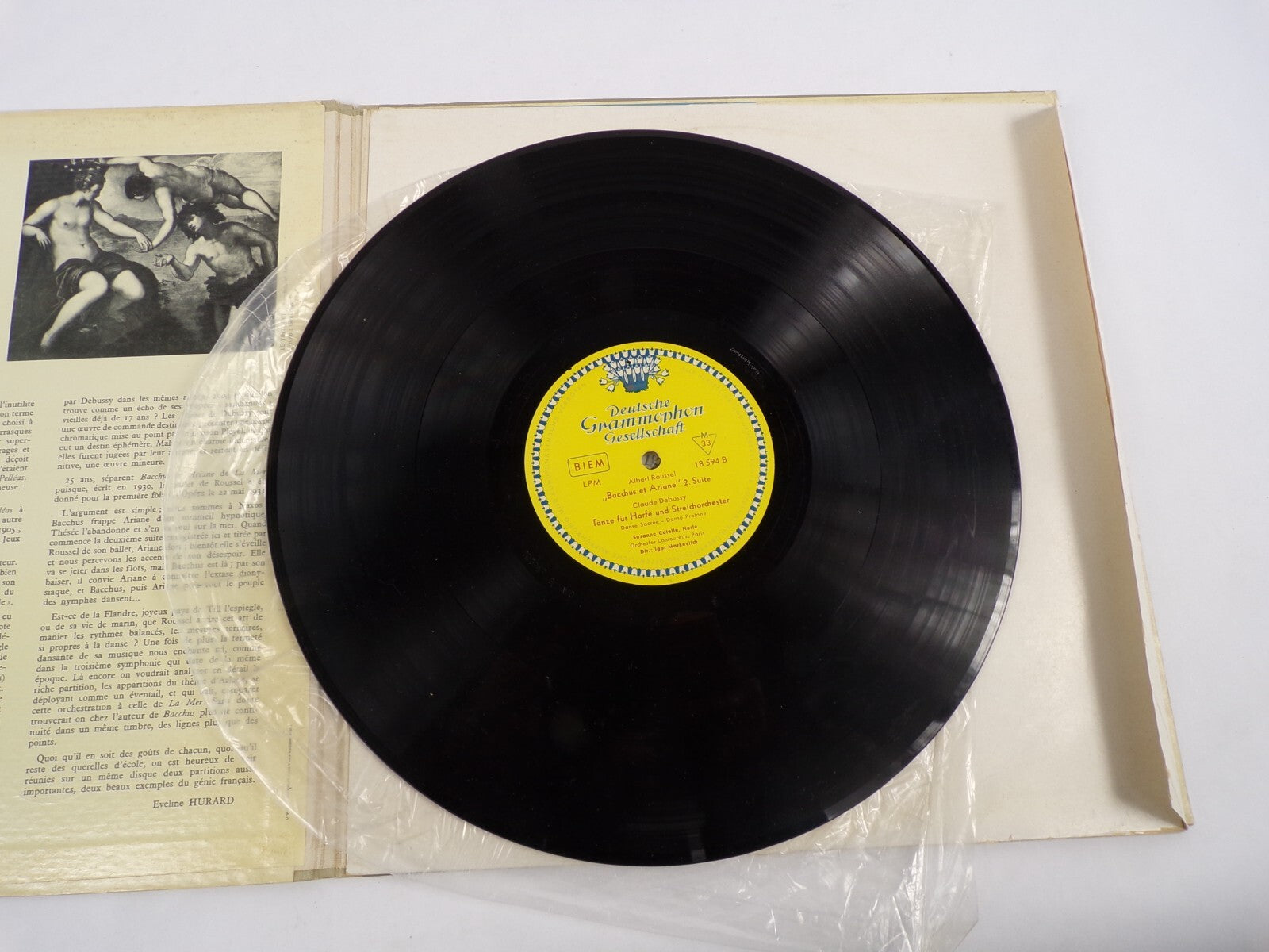 Deutsche Grammophon Gesellschaft De I'aube A Midi Sur La Mer Jeux De Vagues