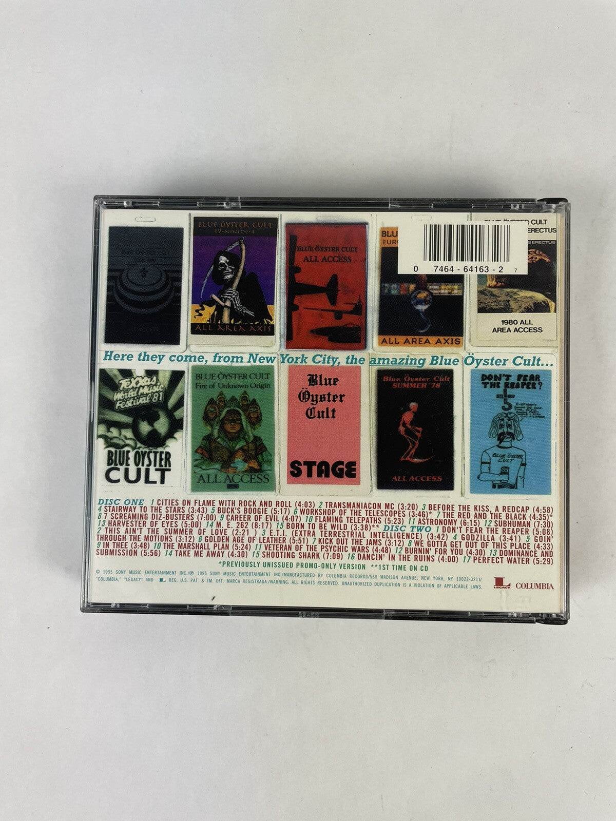 BLUE OYSTER CULT: WORKSHOP OF THE TELESCOPES - 2 CD SET  -  #5 