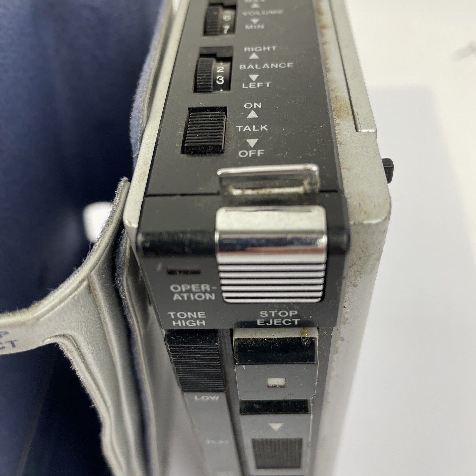Sears Portable Cassette Recorder Model 564.21700150 w Case Made in Japan - RARE