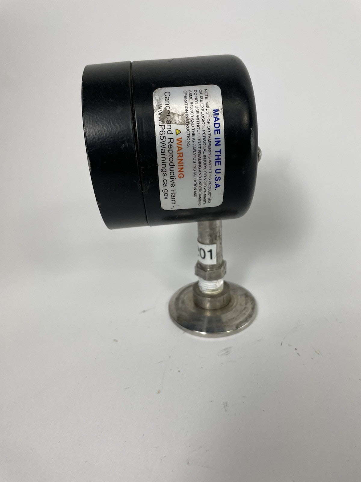 PERMA-CAL INDUSTRIES 0-60 PSI PRESSURE GAUGE 3"  123NID03A21