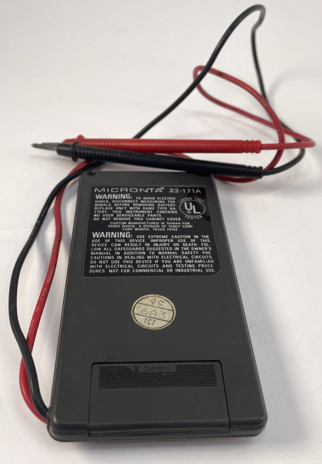 Vintage Micronta MICRONTA LCD Digital Autoranging Pocket Multimeter