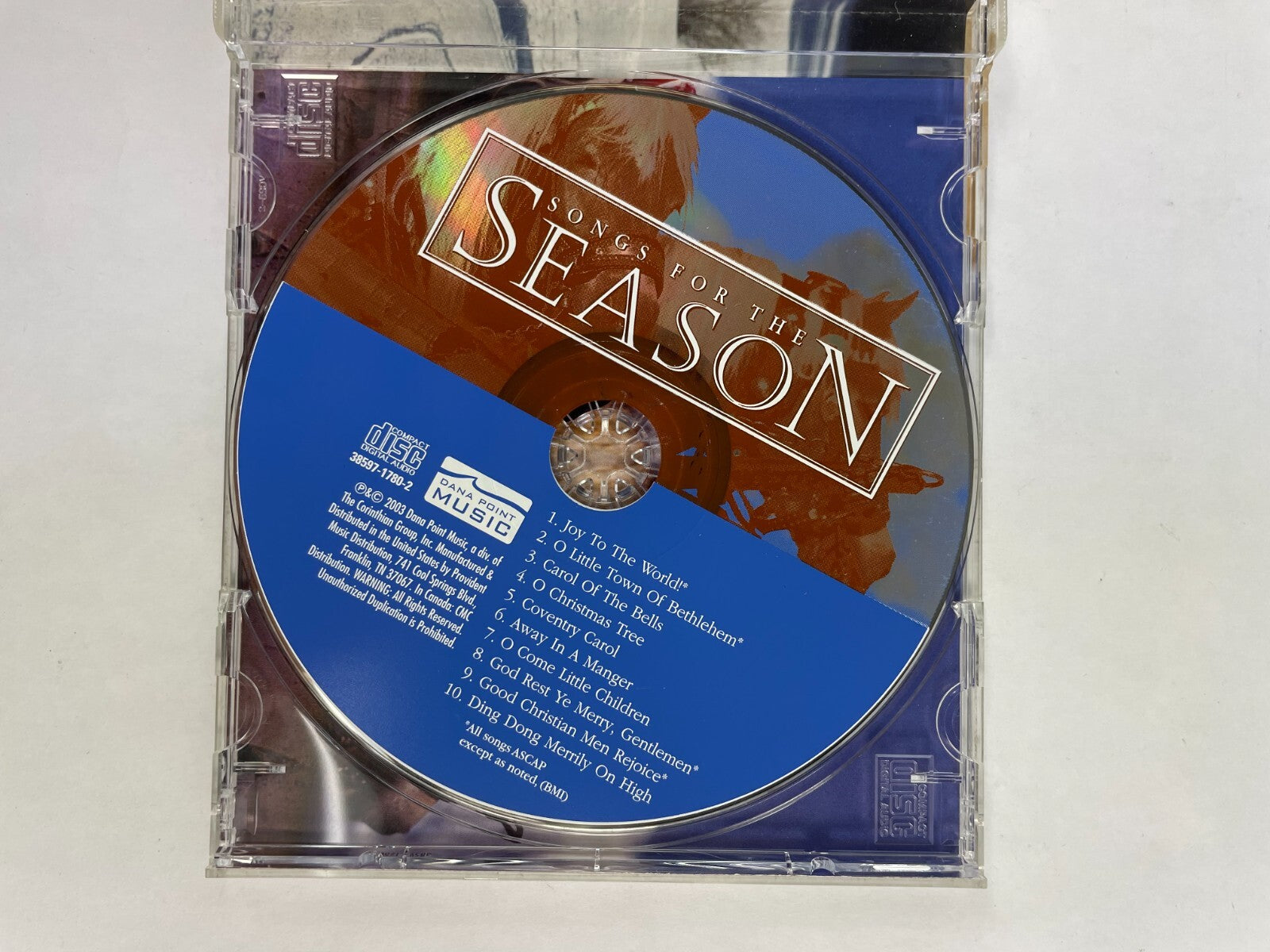 Songs For The Season Joy To The World Carol Of The Bells Conventry Carol CD#72
