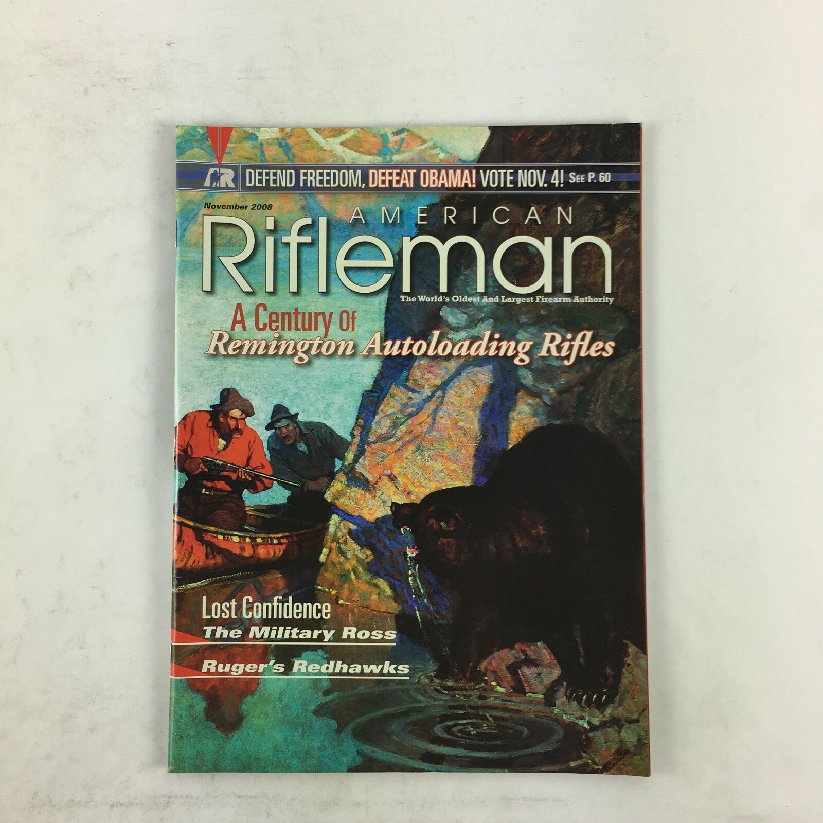 November 2008 AmericanRifleman Magazine A Centuryof Remington Autoloading Rifles