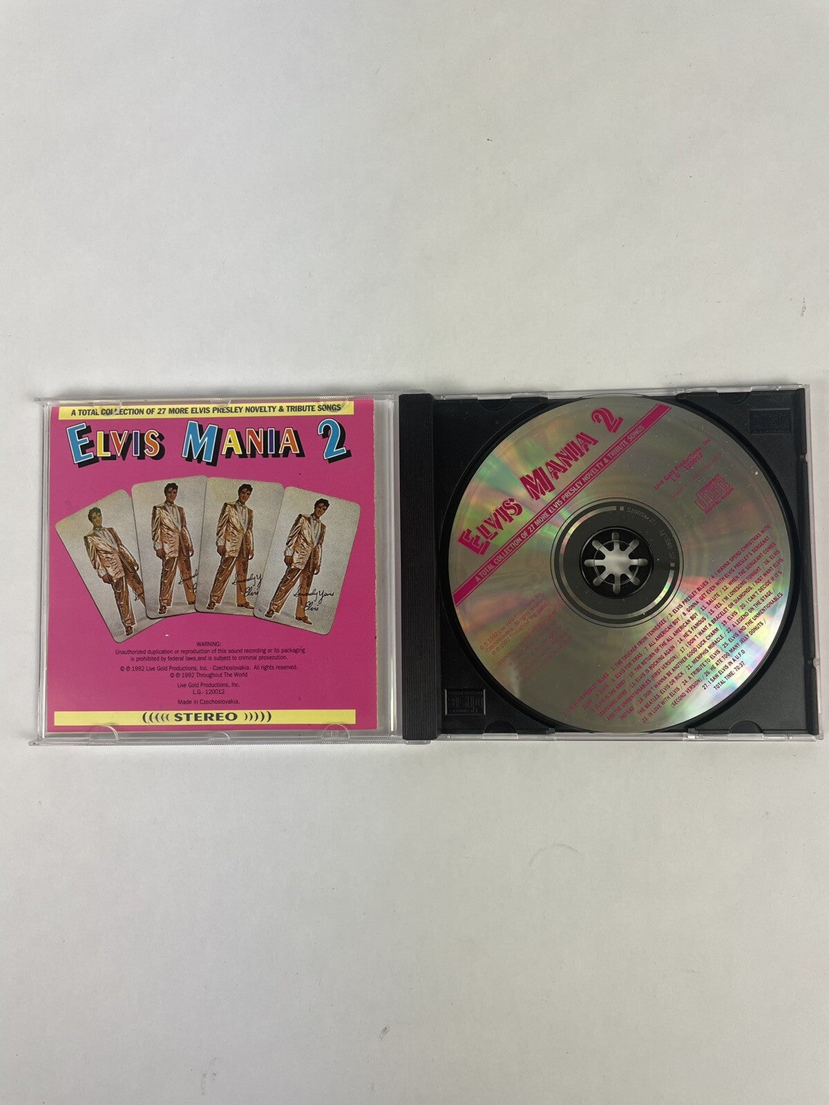 Elvis Mania 2 Tribute CD   #8