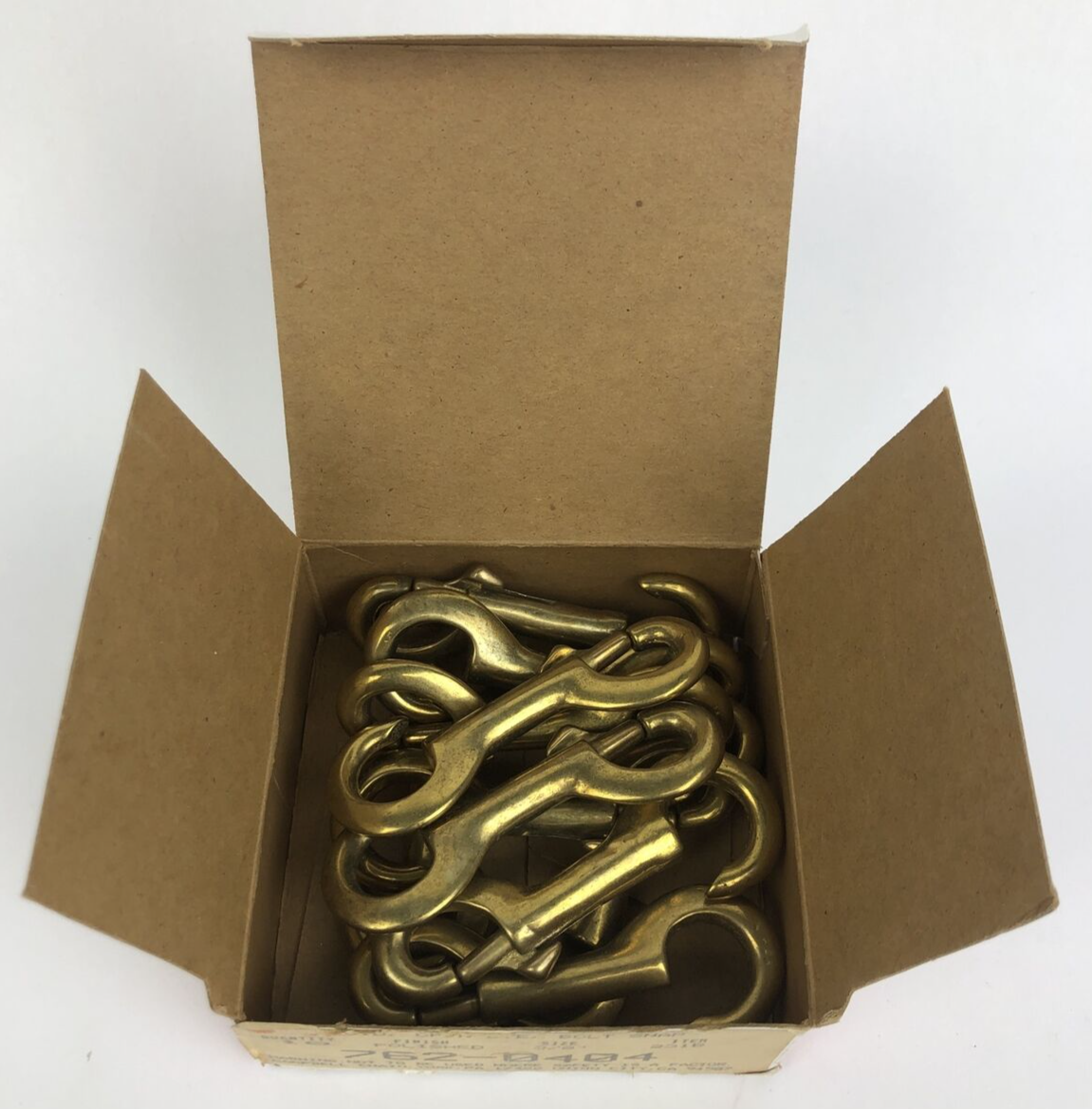 Campbell Bolt Rigid Open Eye Snap 5/8 "T7606021 Pack of 10 Campbell 762-0404