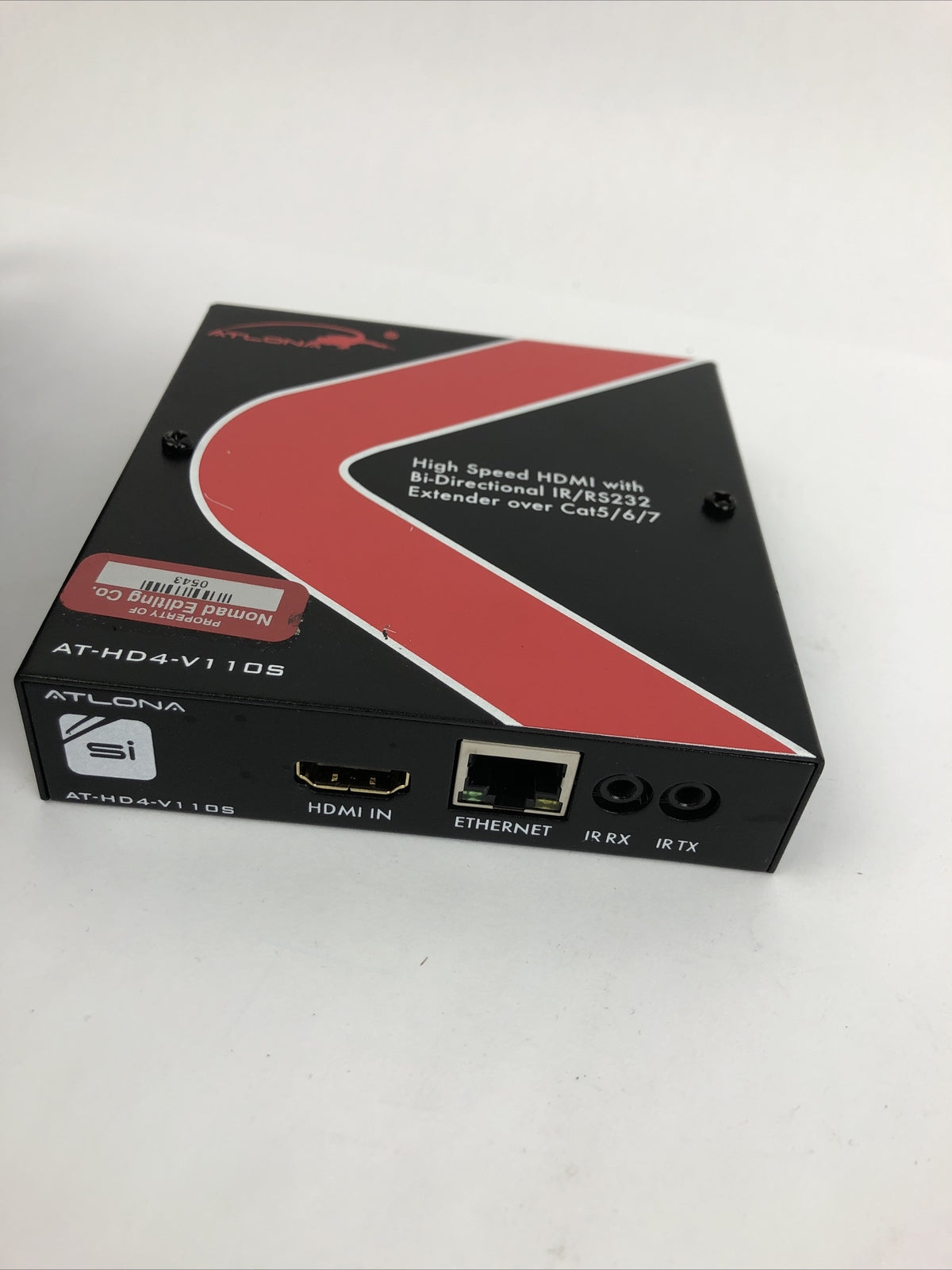 Atlona AT-HD4-V110SR-B High Speed HDMI Bi-Directional IR/RS232 Cat5/6/7 LOOK