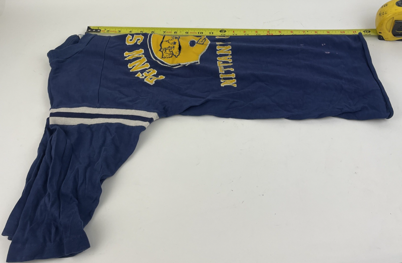 Vintage 70’s Penn State University Nittany Lions Football T Shirt Sz M Well Worn
