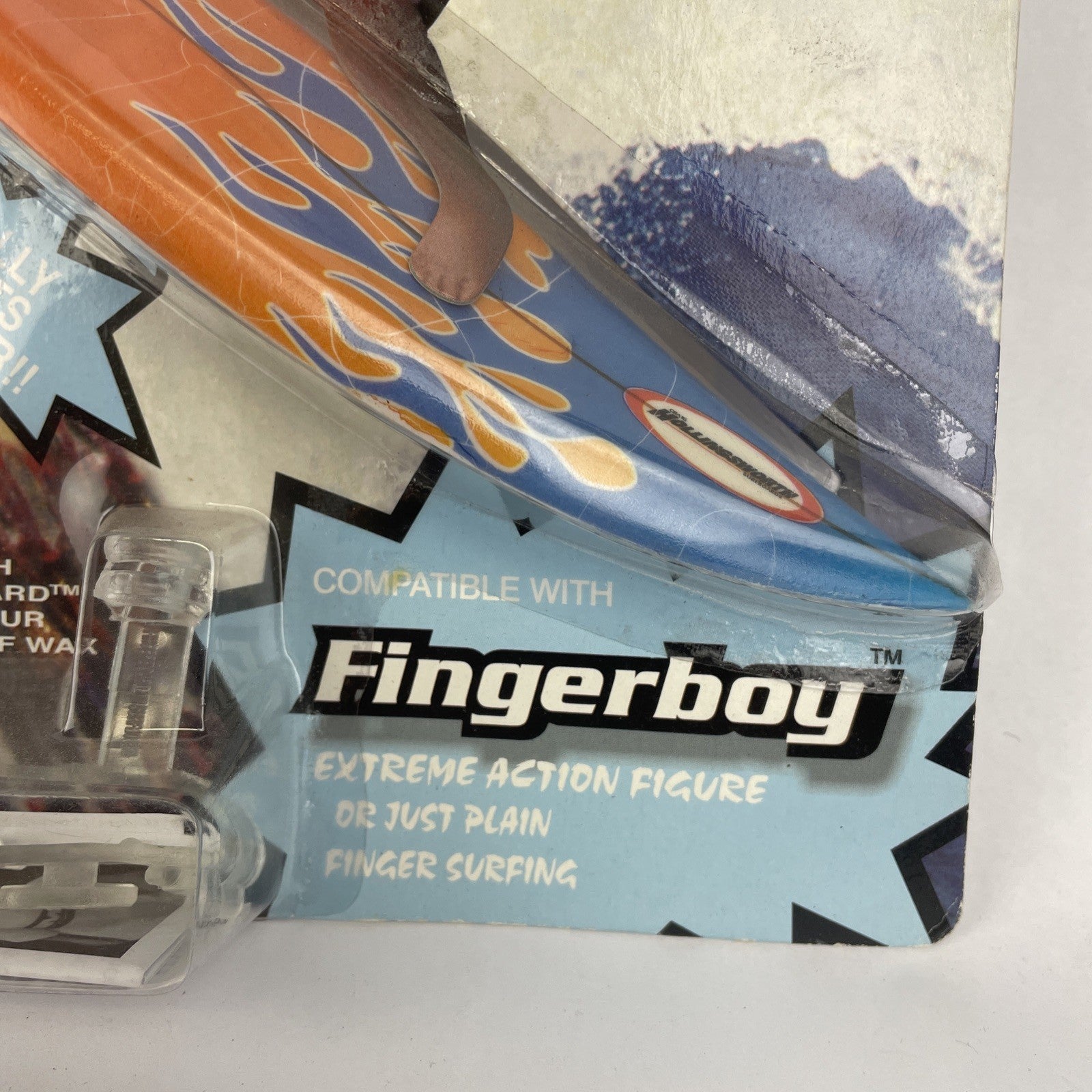 Fingertoy Collectible Fingerboard Mini Surfboard Hollingsworth Surfboards w Disp