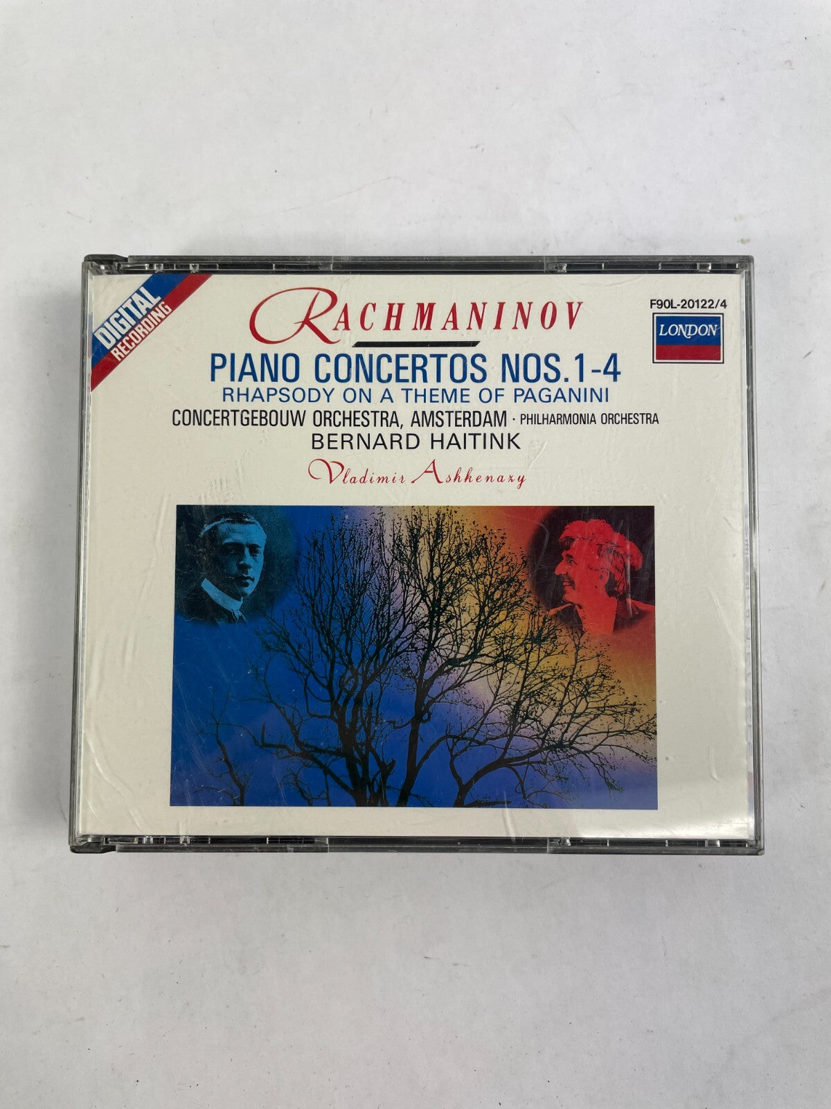 Rachaninov Piano Concertos Nos. 1-4 CD#72