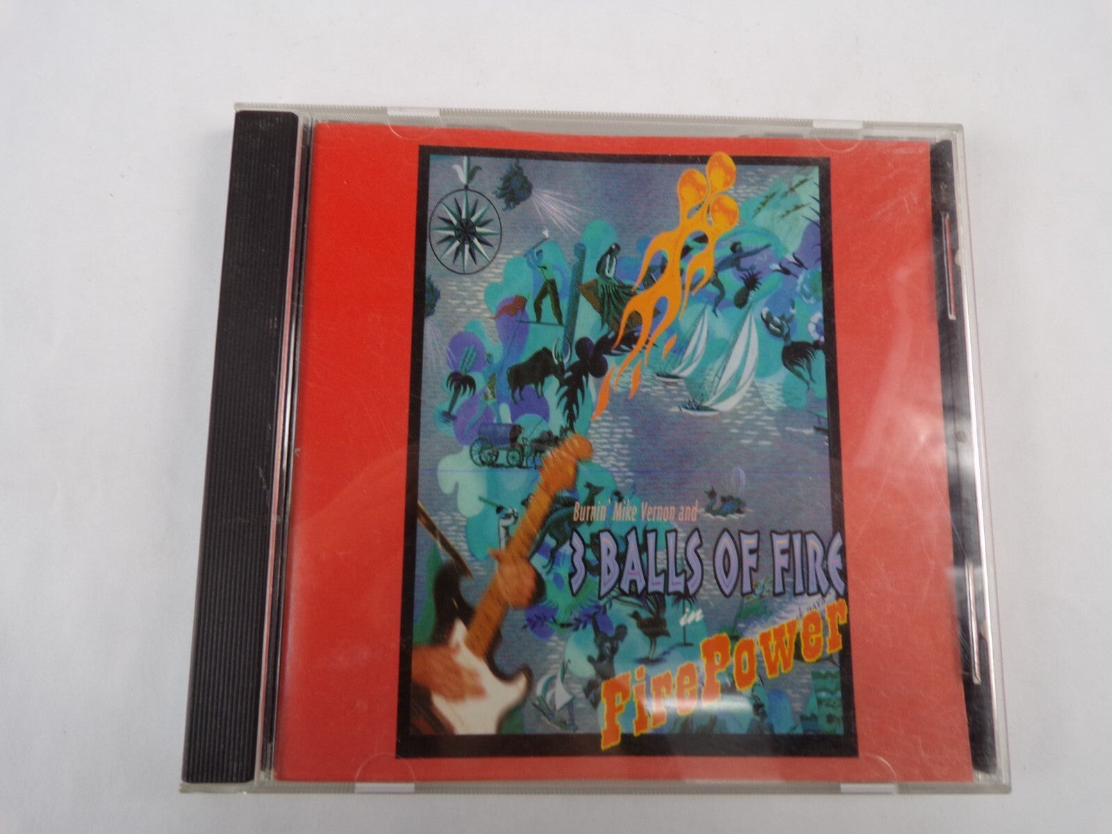 3 Balls Of Fire Firepower Vlan Bater Good Clone Bad Clone Sea Tenderly CD#55