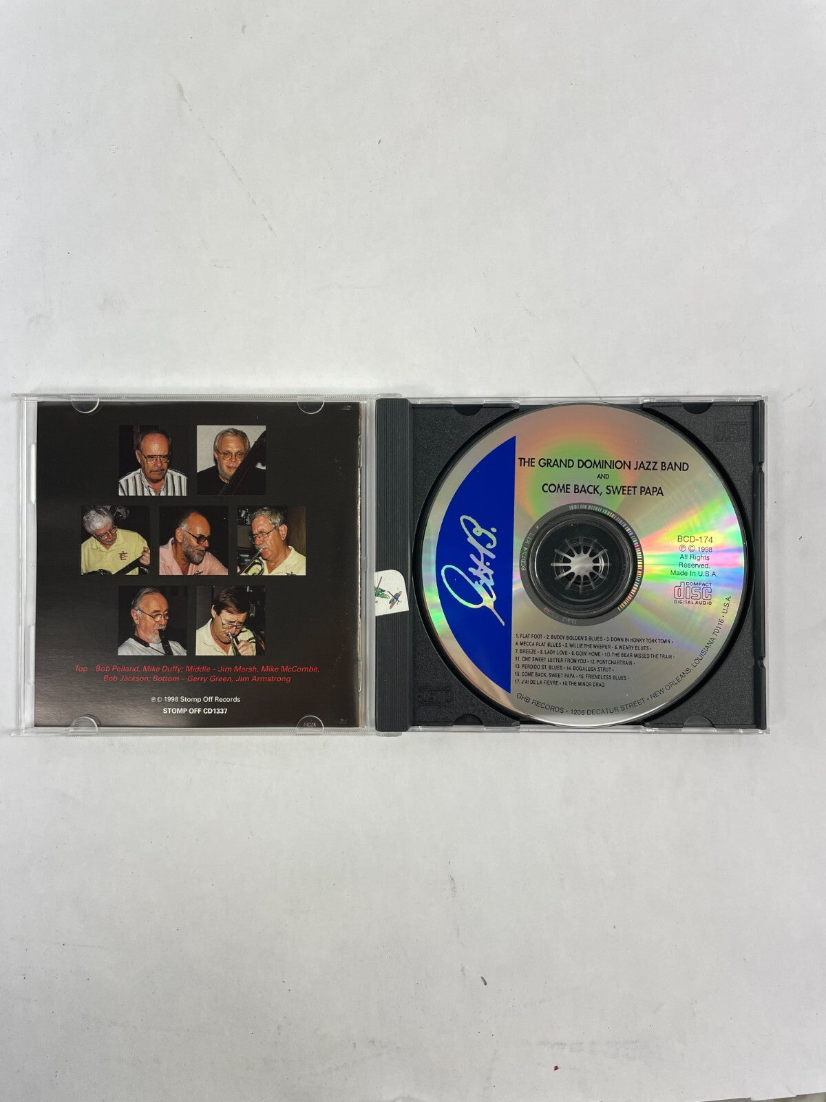Daddy's Little Girl The Grand Dominion Jazz Band Spanish Shawl Out In The CD#72
