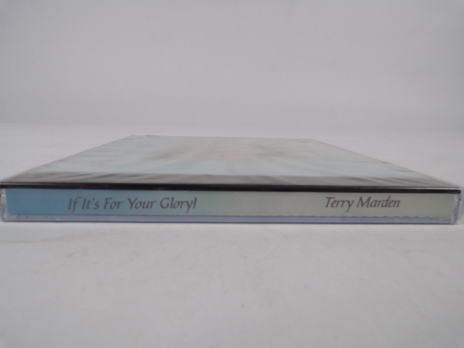 If It's For Your Glory We Shall Behold Him It's My Desire CD#34
