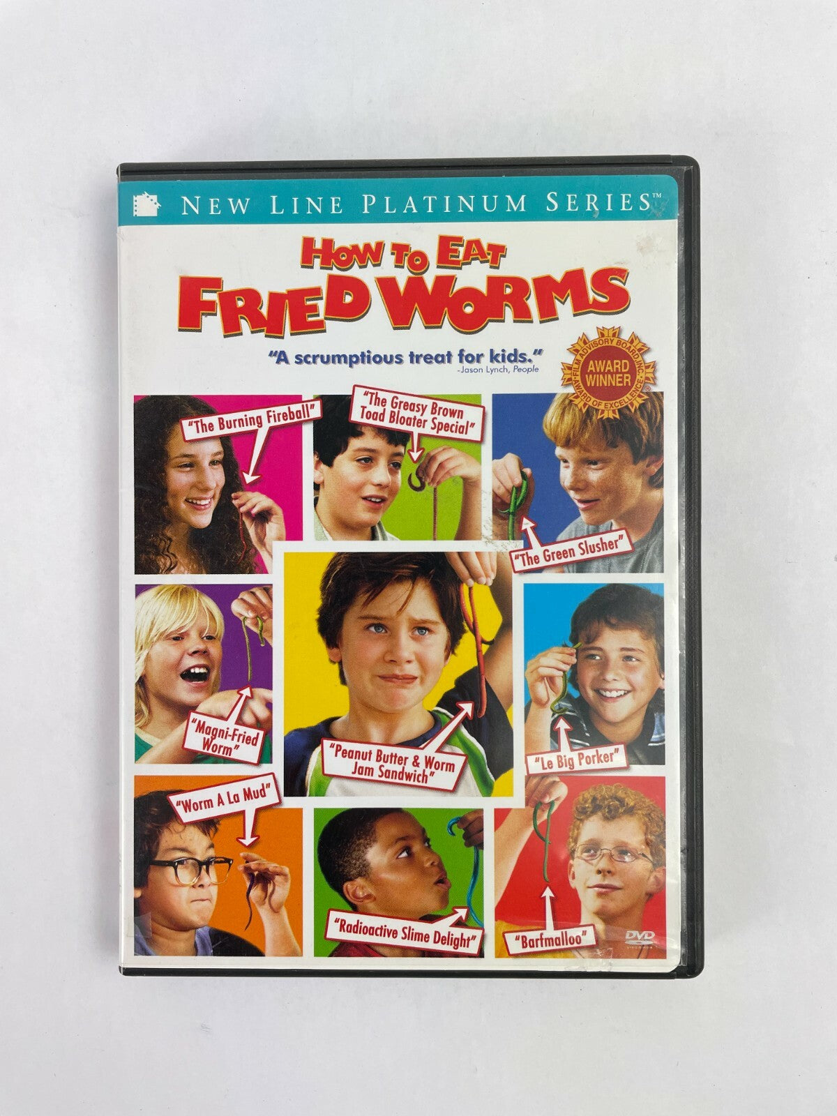 How to Eat Fried Worms A Scrumptious treat for kids DVD Movie W Special Features