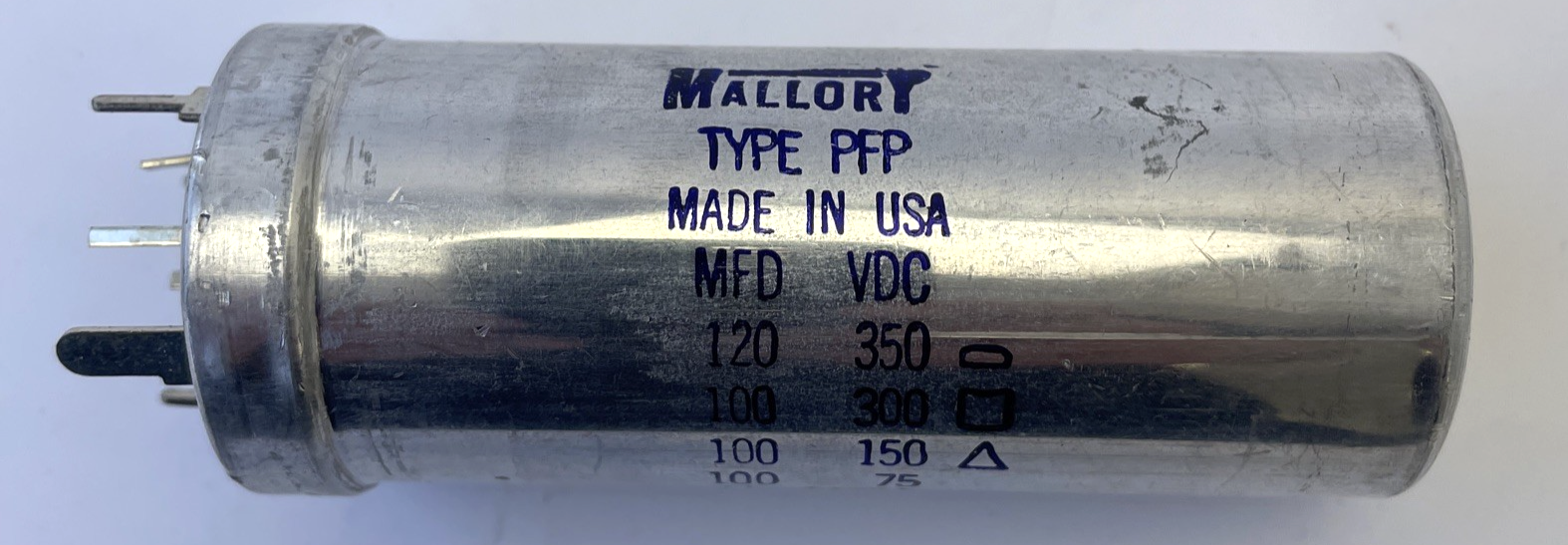 Mallory Type PFP 20-36770 2358329Y Made in the USA  See Images