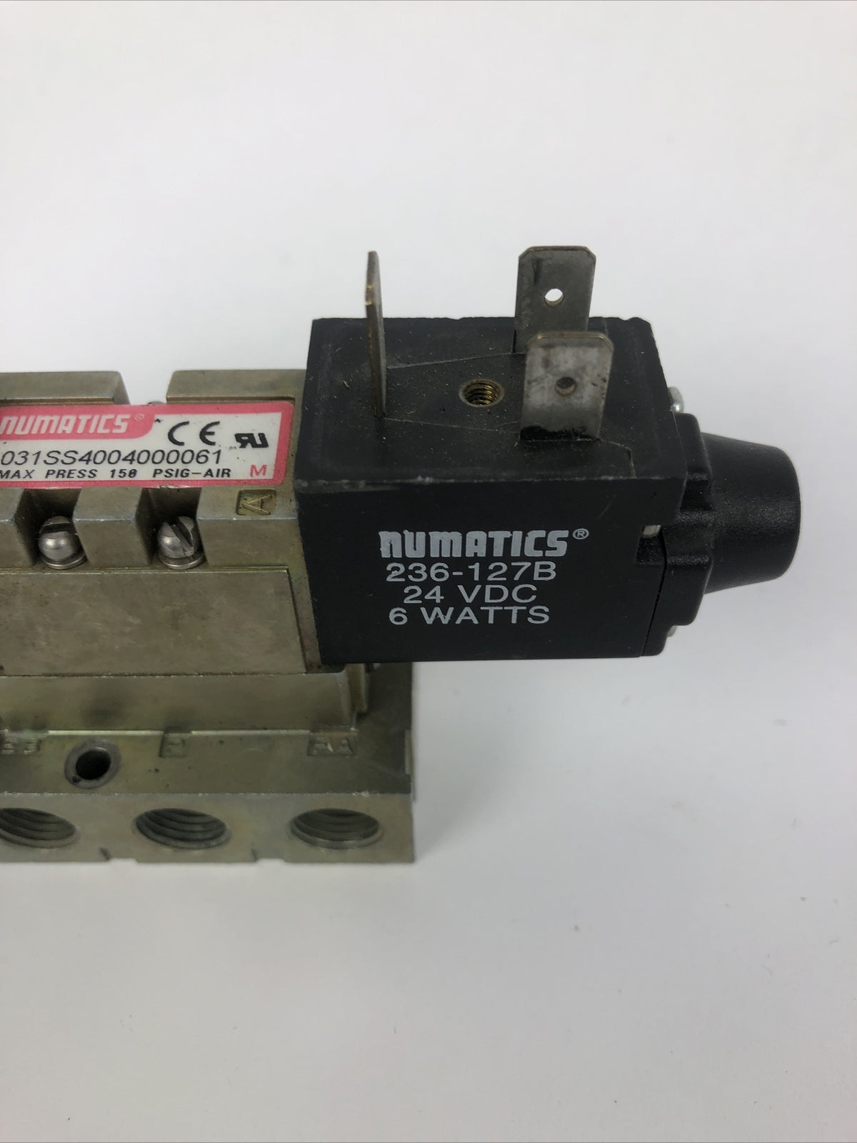 NUMATICS PNEUMATIC VALVE 031SS4004000061. W 2 x 236-127B - FSTSHP