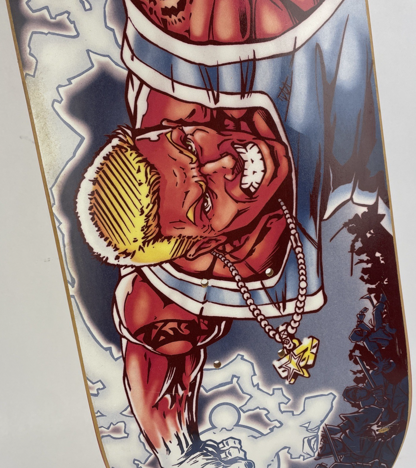 RARE SIGNED Jason Ellis Wolf Mate Powell Peralta Skateboard Deck Bones Brigade