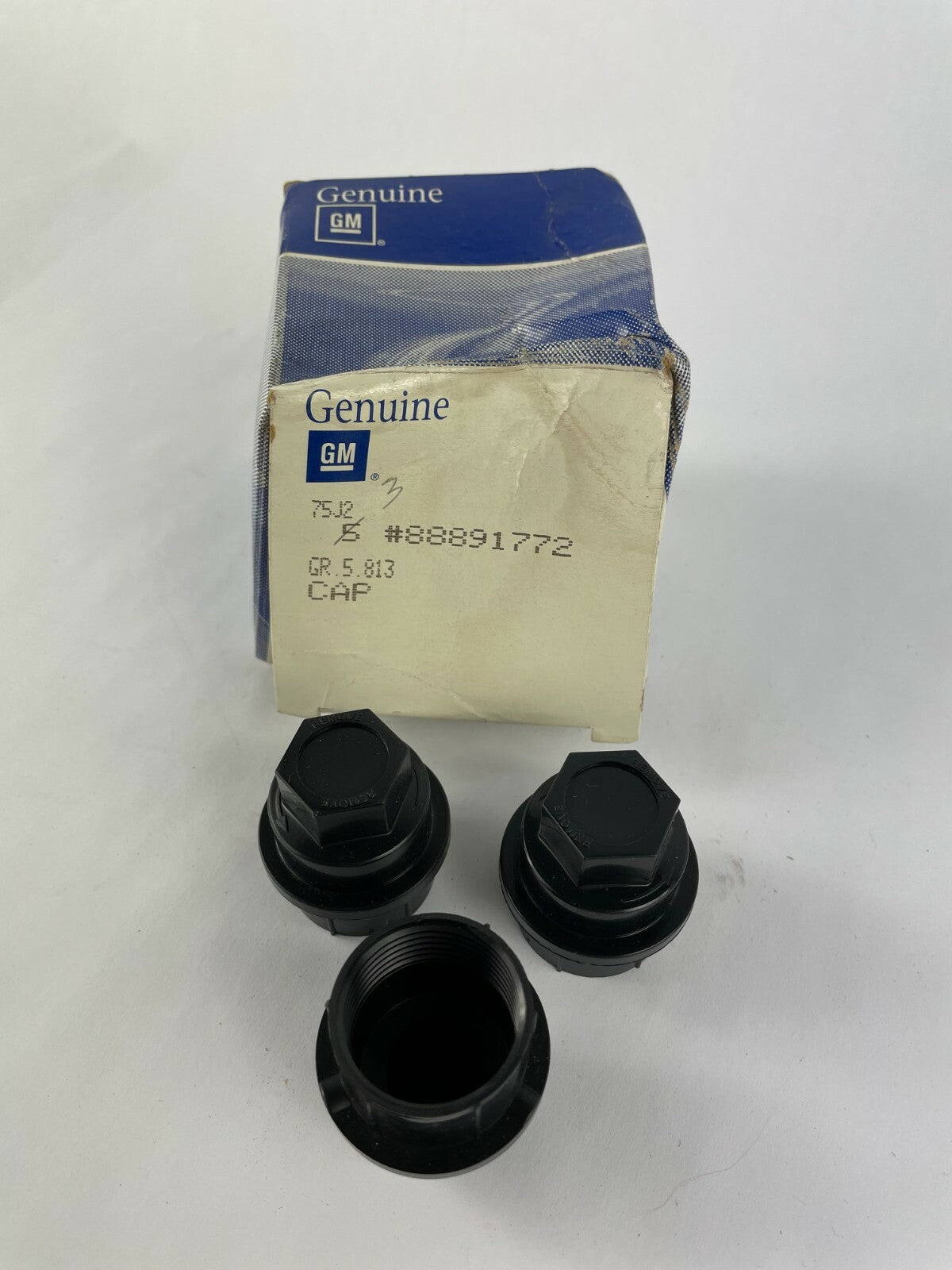 Genuine GM Cap for Automotive 75J2 Lot of 3  A1