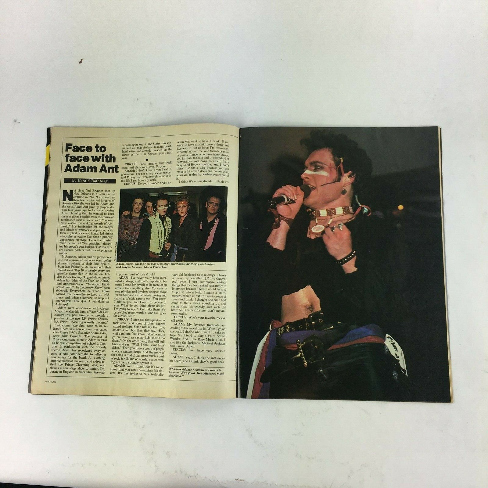 January 31,1982 Circus Magazine Genesis Queen Adam & The Ants The Who Devo Go-Go